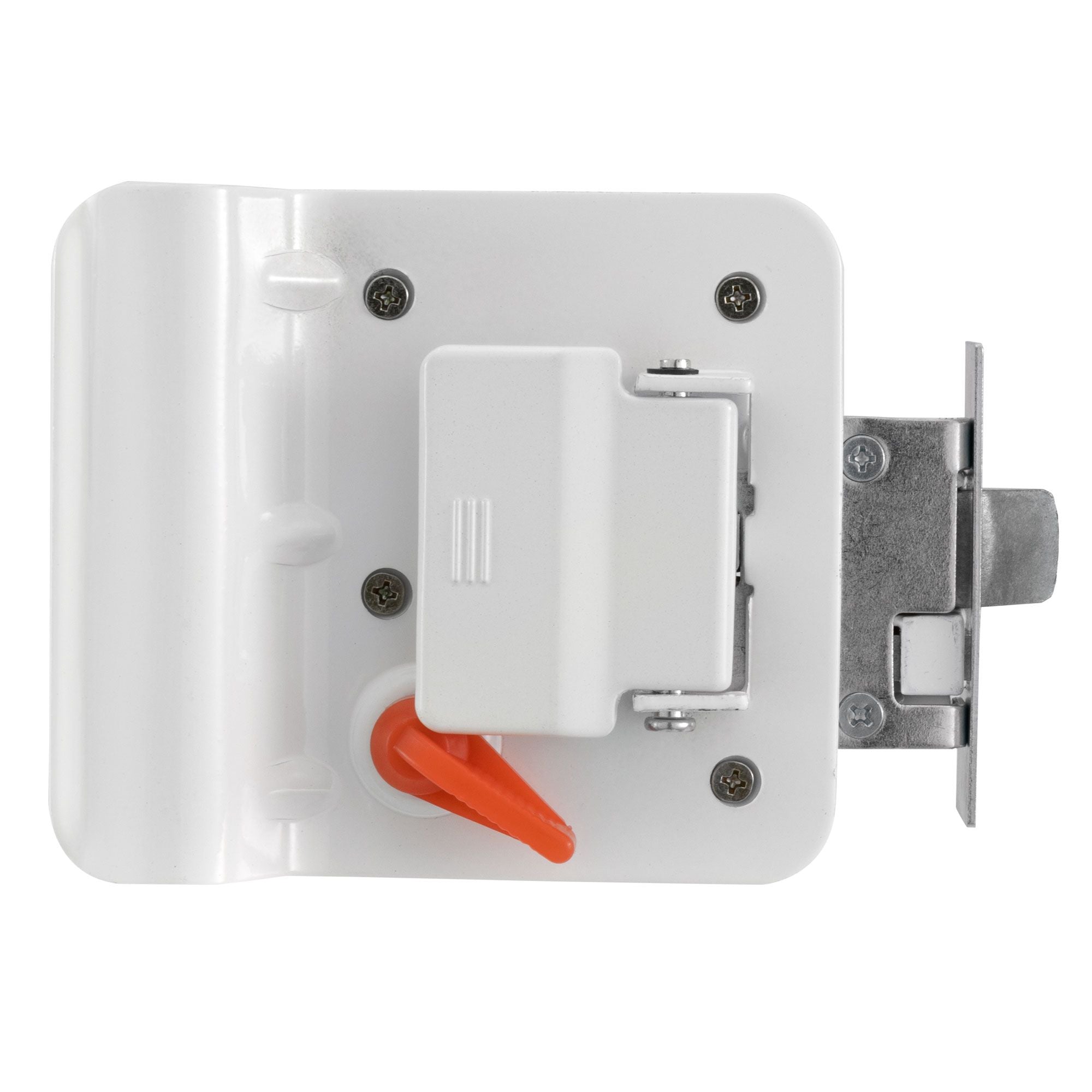 RV Door Lock | Paddle Entry with Deadbolt | White