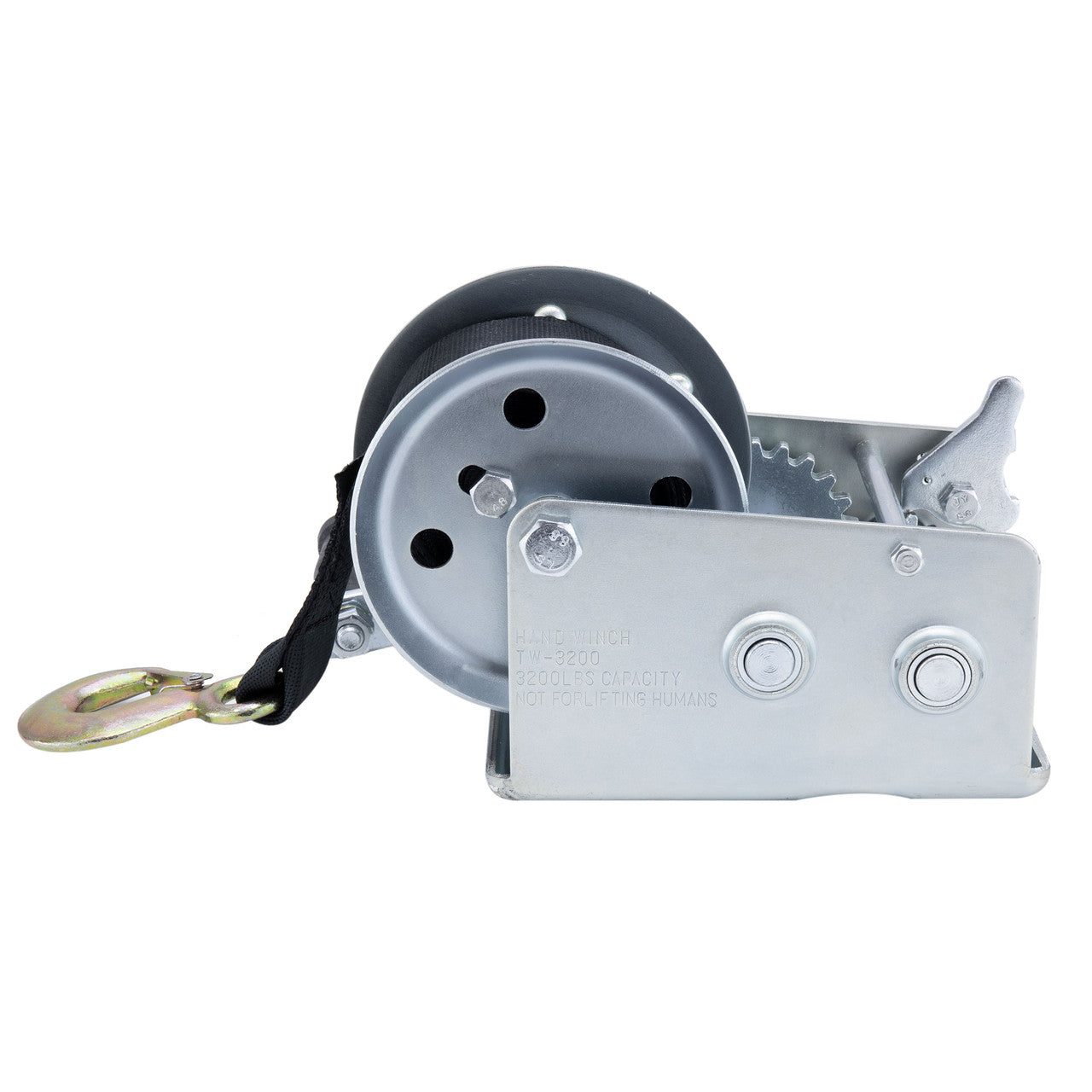 Trailer Winch Heavy Load | 3200 lbs. Capacity Surface Mount