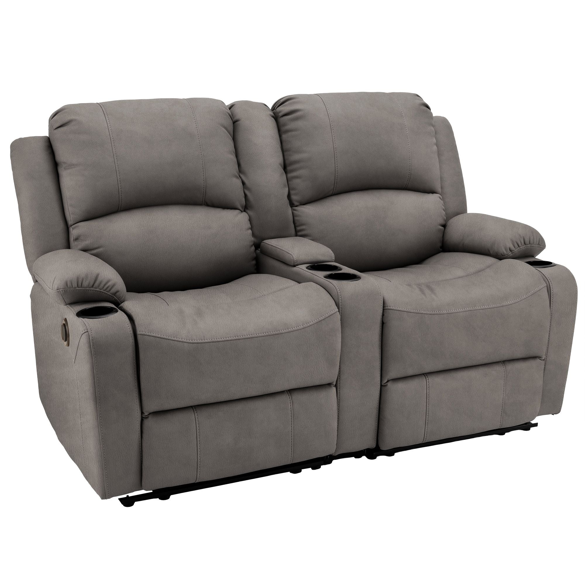 RV Wall Hugger Sofa 64" Powered Reclining Theater Seats