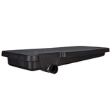 RV 40 Gallon Black Waste Water Holding Tank Left Side Drain 63" x 25" x 9 ¼"