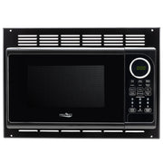 High Pointe RV Microwave .9 CF | Black | Includes Trim Kit