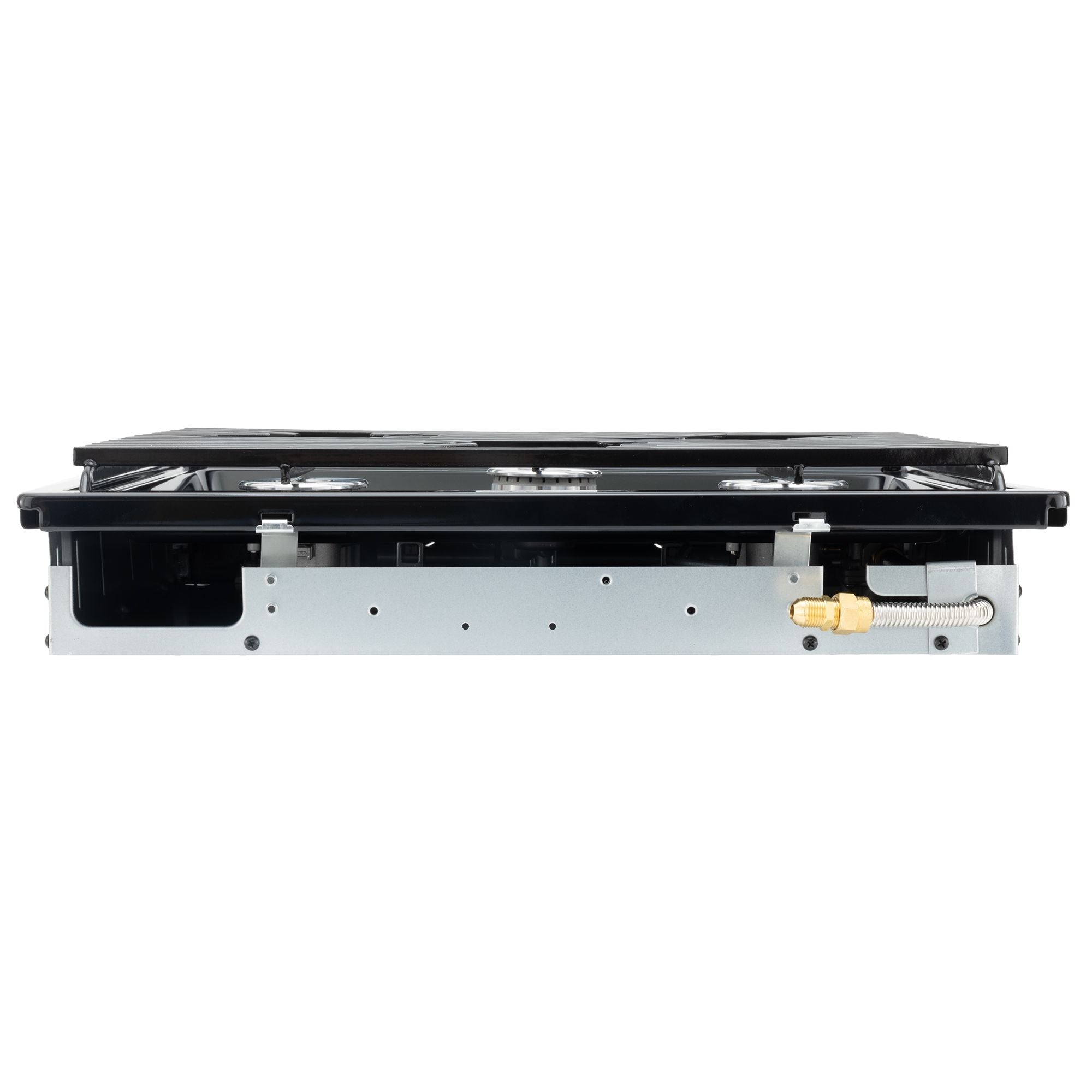 Dometic RV 3-Burner Gas Cooktop | Piezo Ignition | Black