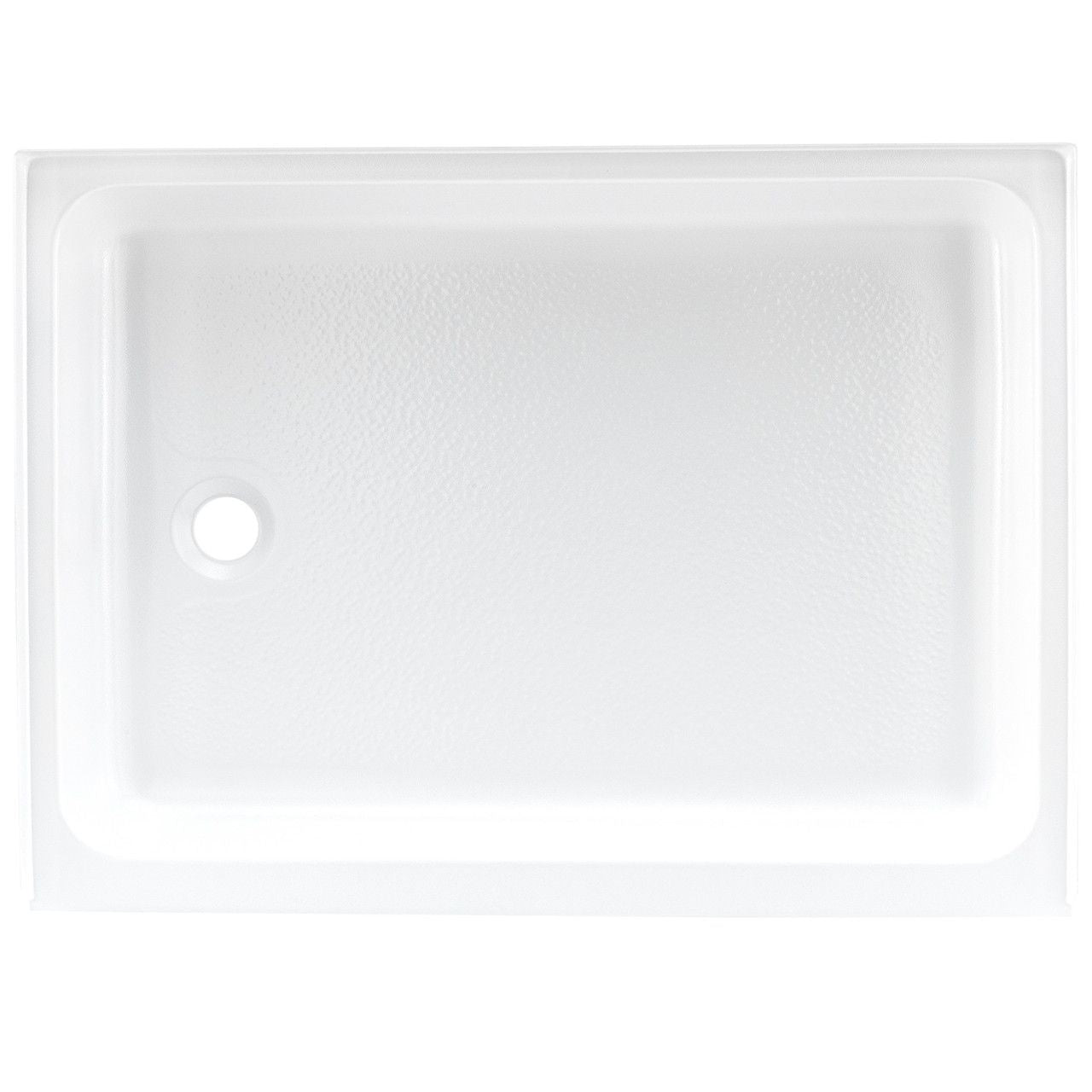 RV Shower Pan 32" x 24" x 5" Left Drain | White