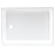 RV Shower Pan 32" x 24" x 5" Left Drain | White