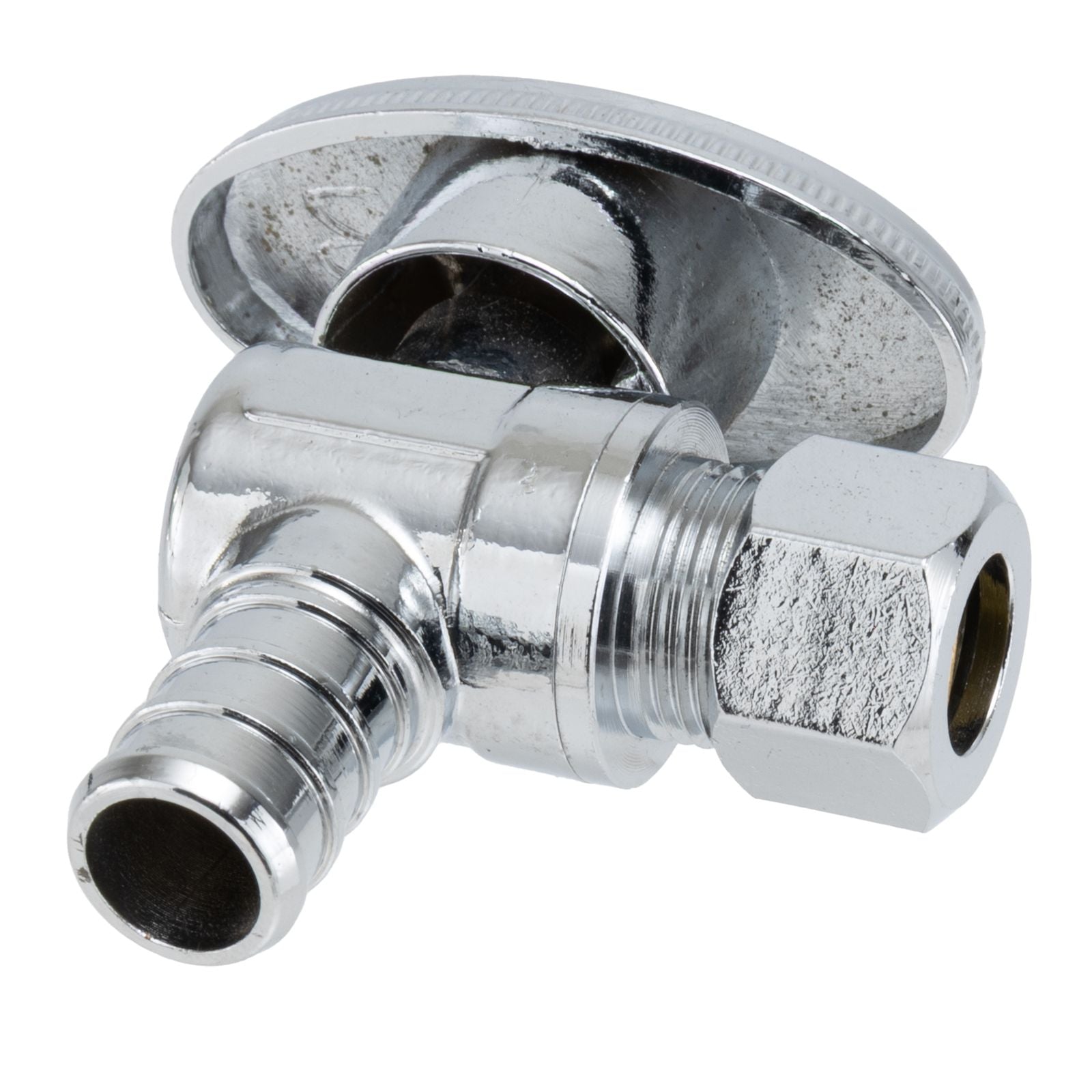 1/2" PEX Angle Stop |  1/4 Turn | Lead Free
