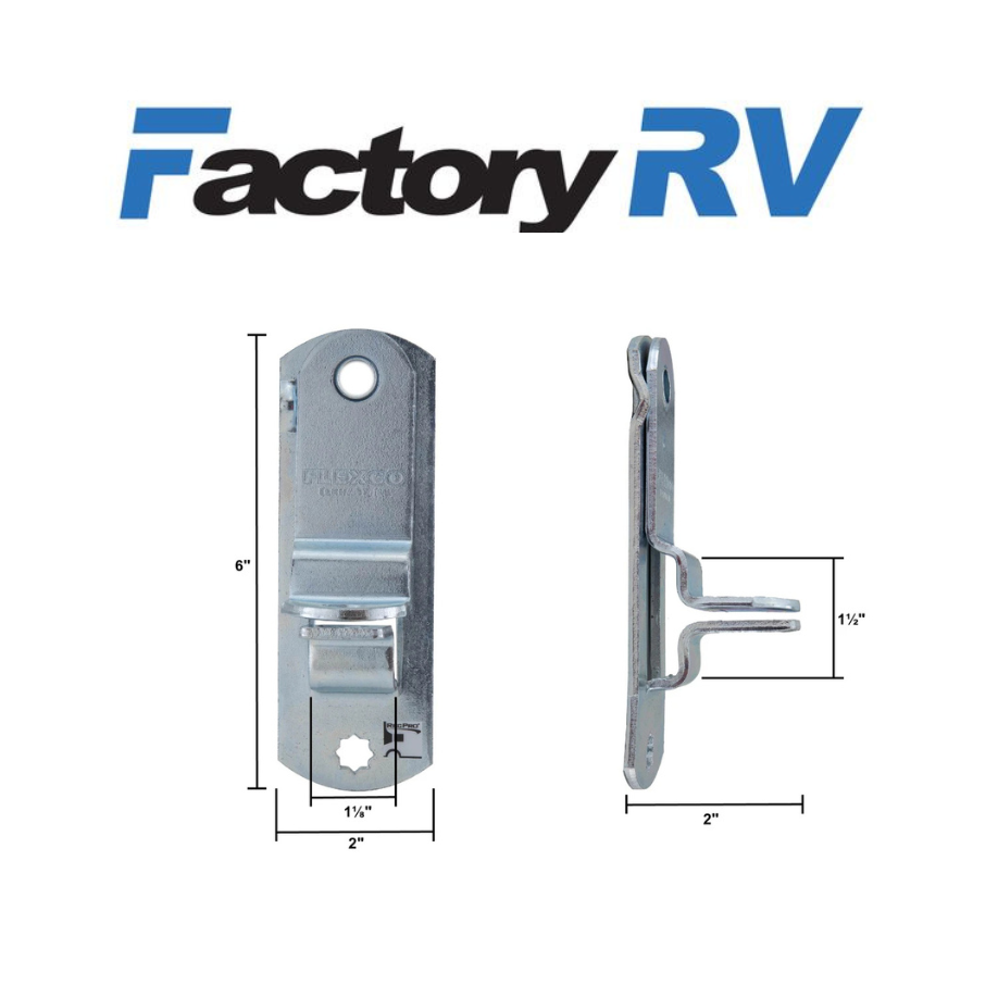 RecPro RV Door Hasp Lock Mechanism