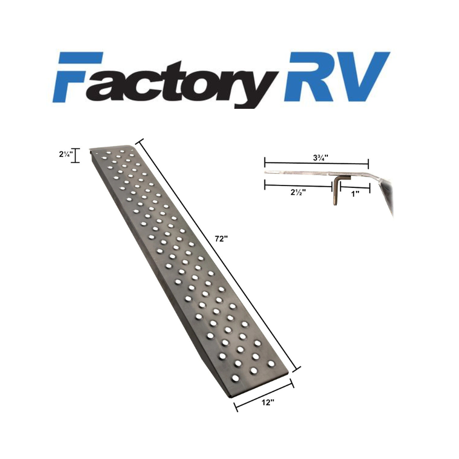 Trailer Ramps | 10ga Steel | 72 x 12