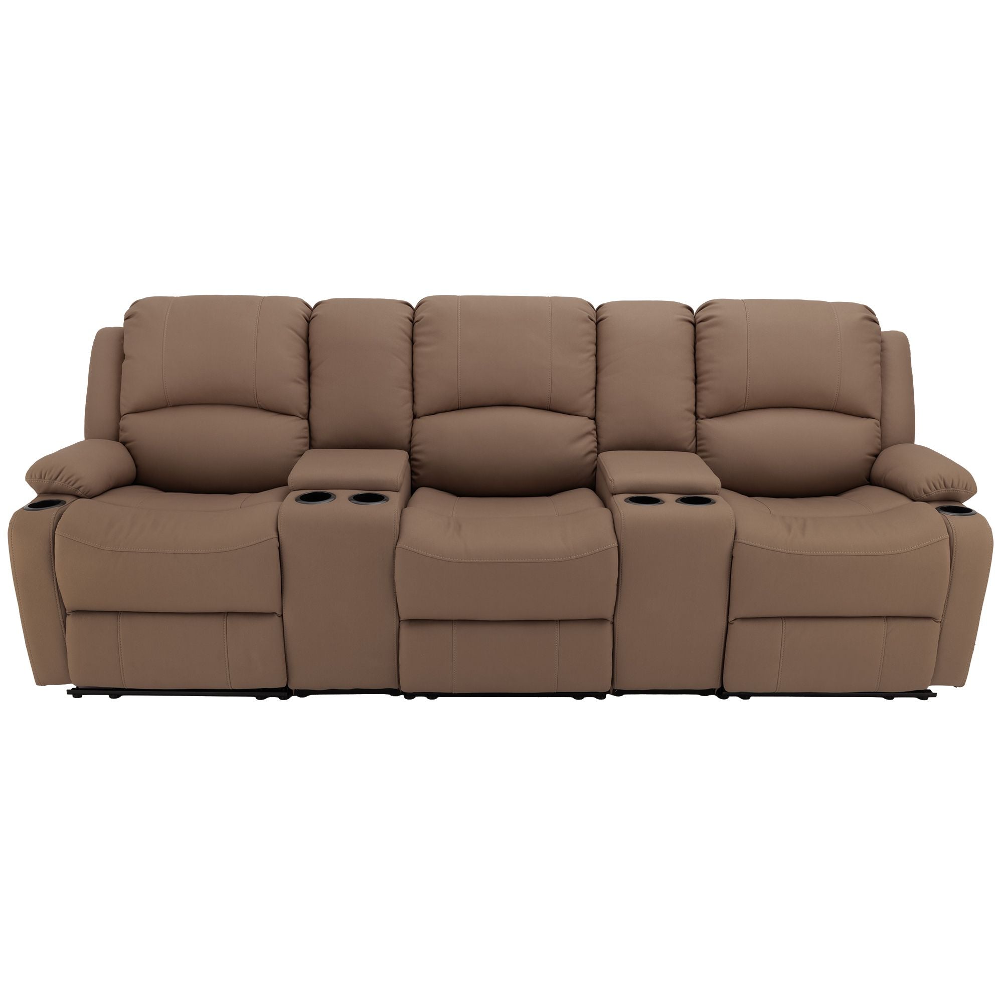 RV Wall Hugger Sofa 105" Powered Reclining Theater Seats