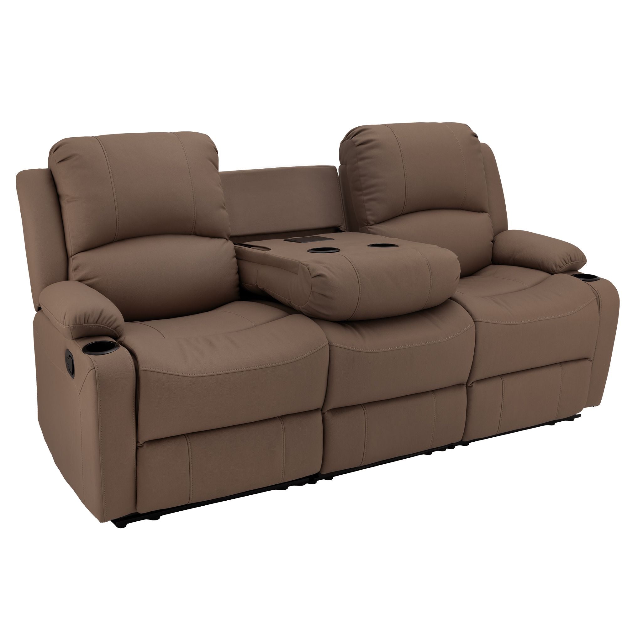 RV Wall Hugger Sofa 80" Manual Reclining Theater Seats