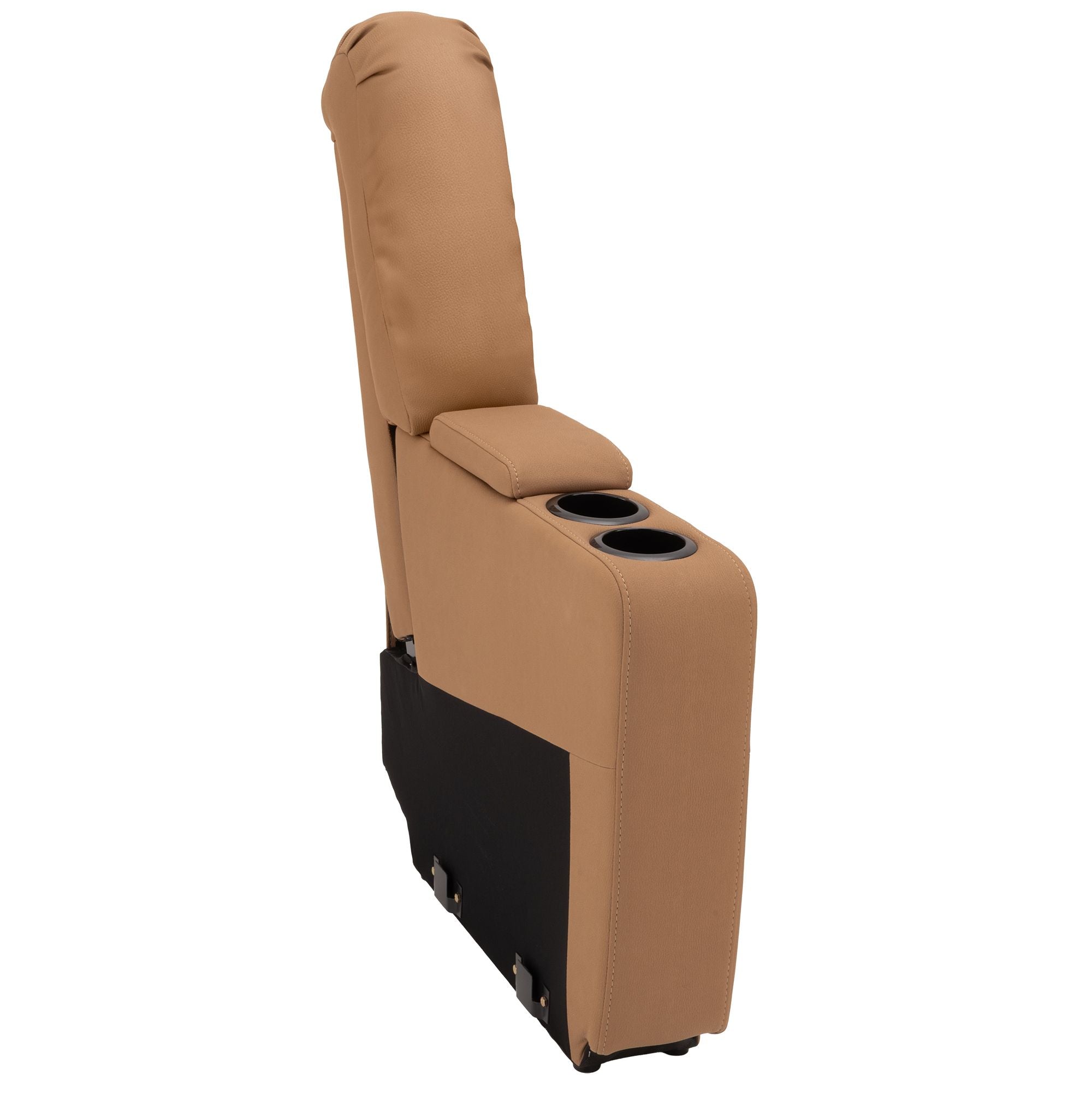 RV Sofa 6" Center Console with Cupholders and Storage