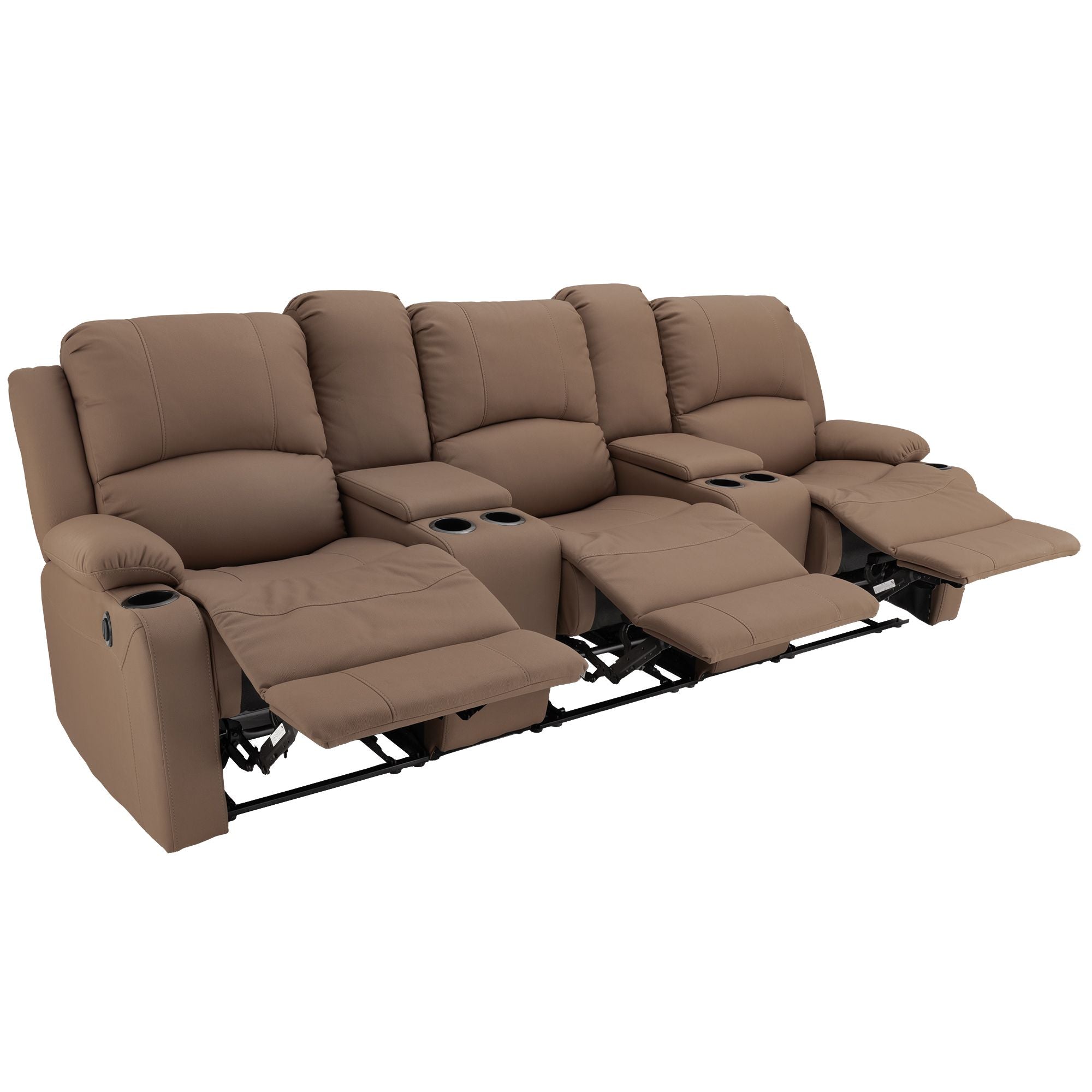RV Wall Hugger Sofa 105" Powered Reclining Theater Seats