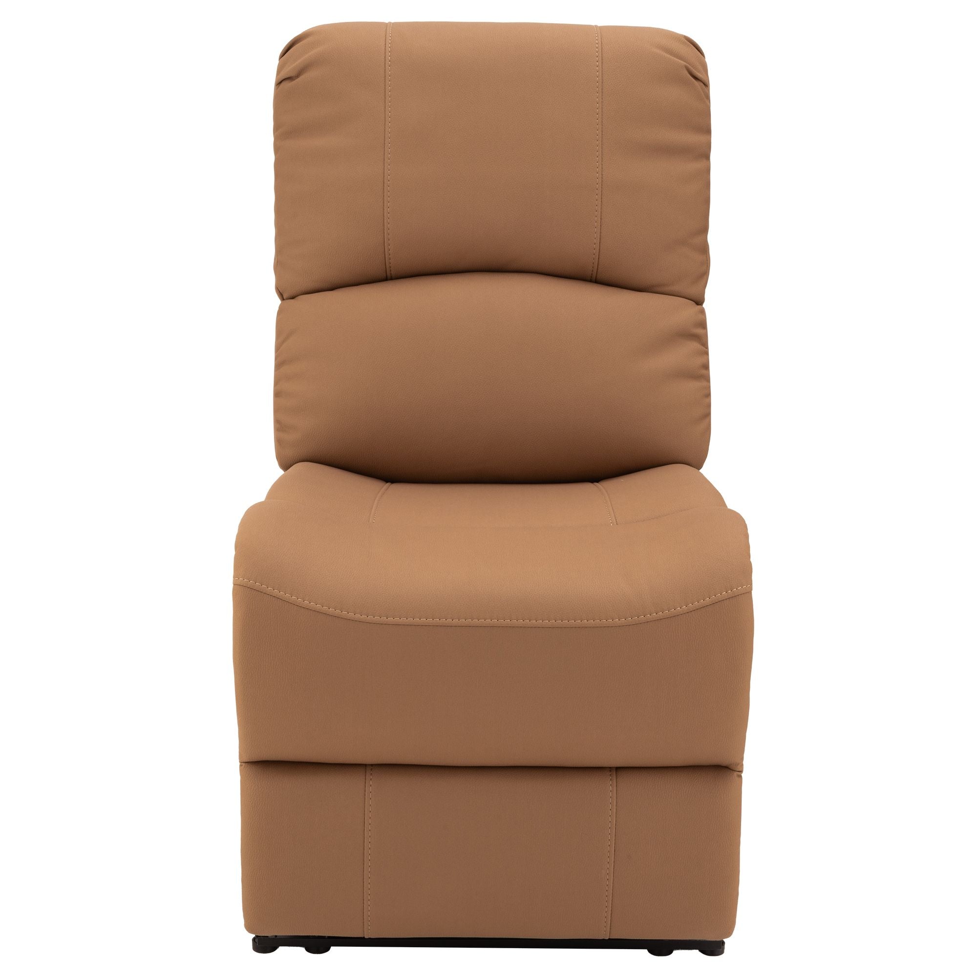 RV Sofa 22" Fold Down Center Console with Cupholders and USB-A and USB-C Outlets