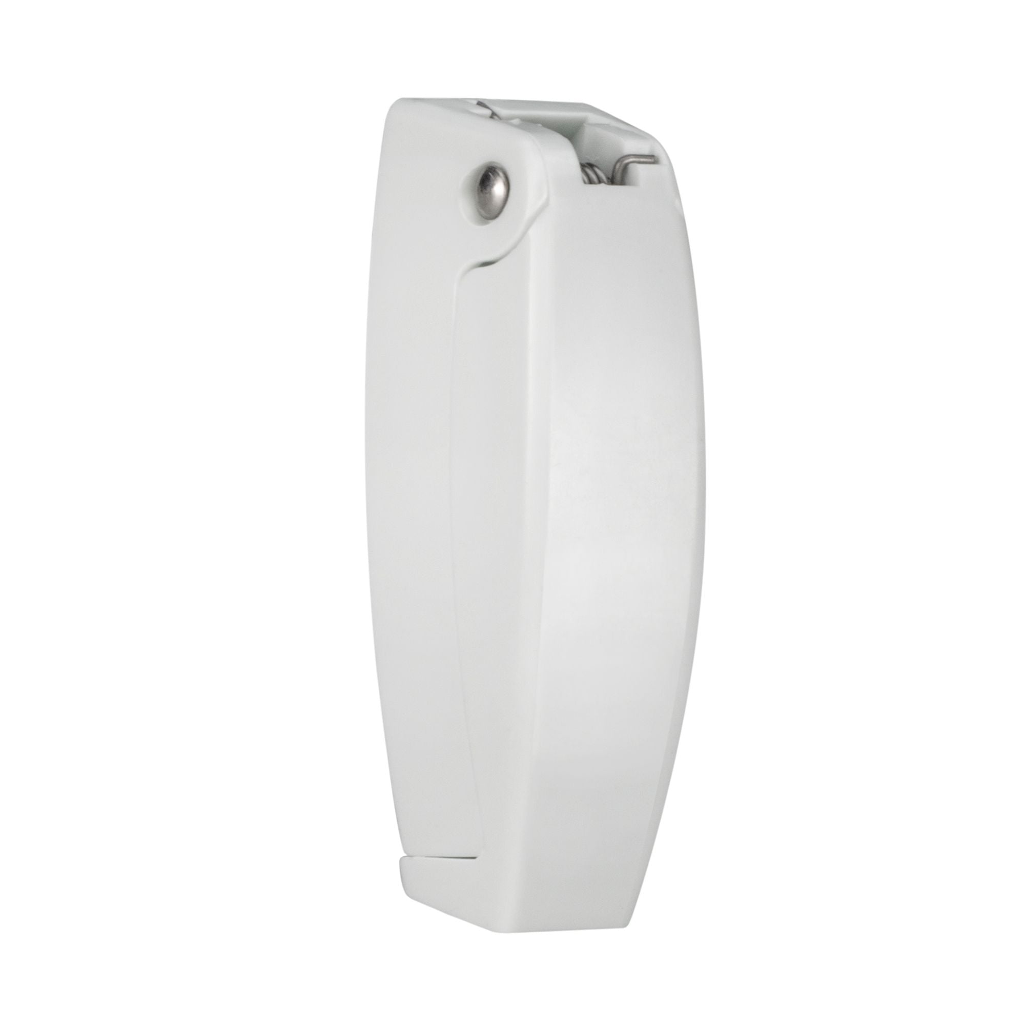 RV Compartment Door Catch | Clip Latch White