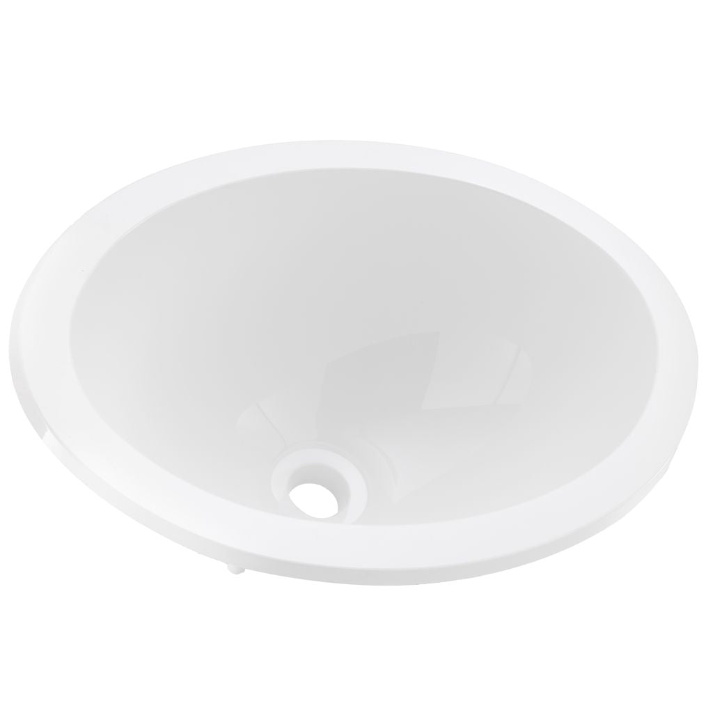 RV Sink 13 ¾" x 10 3⁄8" Single Bowl | White