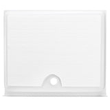 RV Shower Pan 30" x 36" Center Drain | White