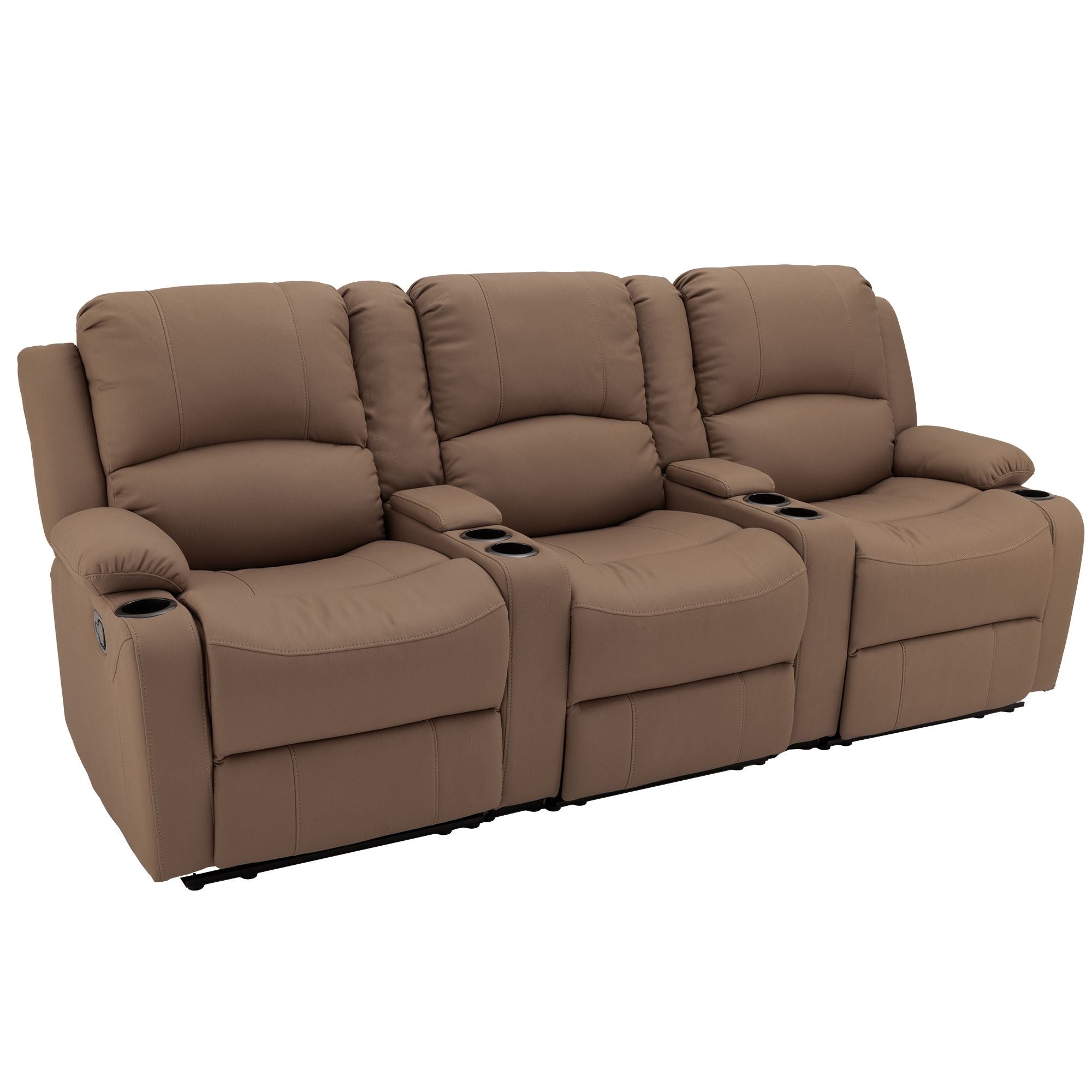 RV Wall Hugger Sofa 94" Manual Reclining Theater Seats