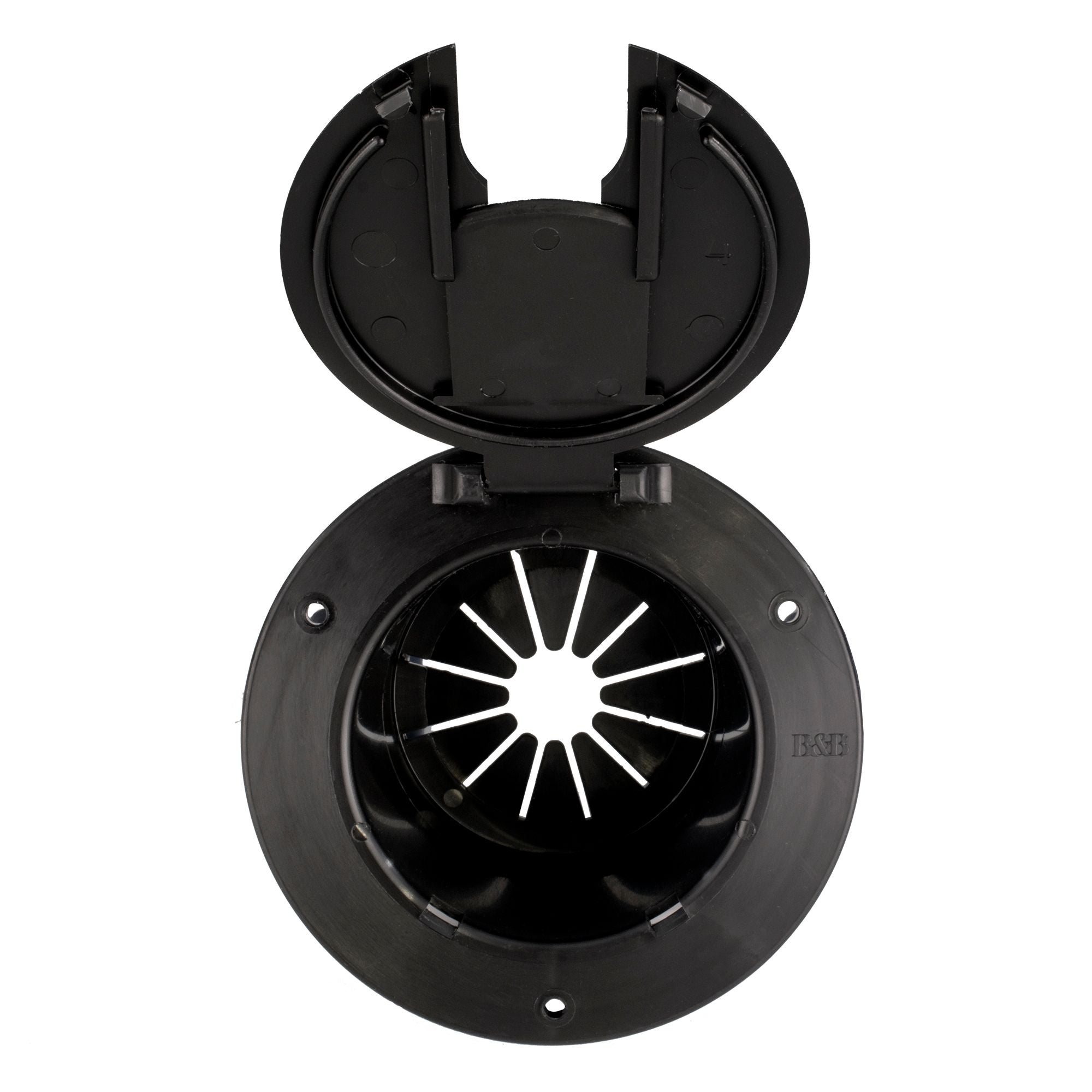 RV Round Power Cord Cover | Black