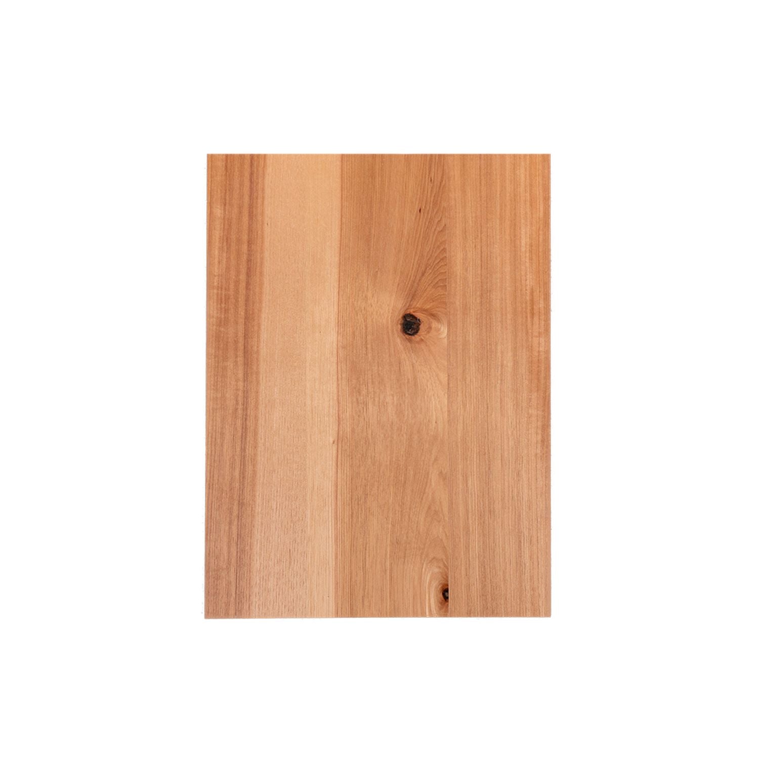 RV Wall Cabinet Refrigerator/Microwave End Panel | Rustic Hickory