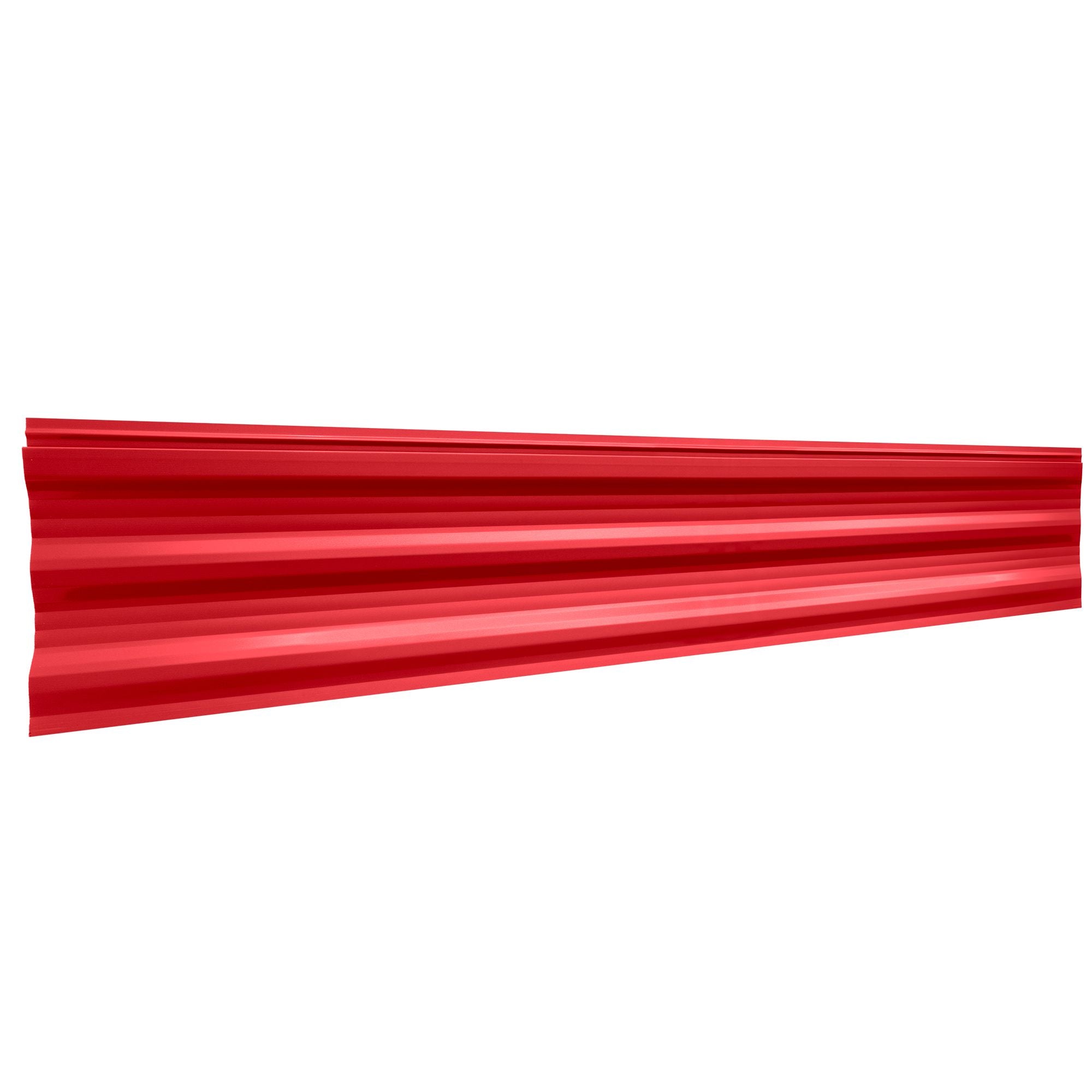 RV Aluminum Mesa Siding | 8" x 72" | Victory Red