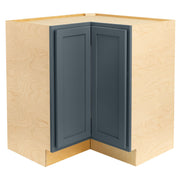 RV Lazy Susan Base Cabinet | Needlepoint Navy