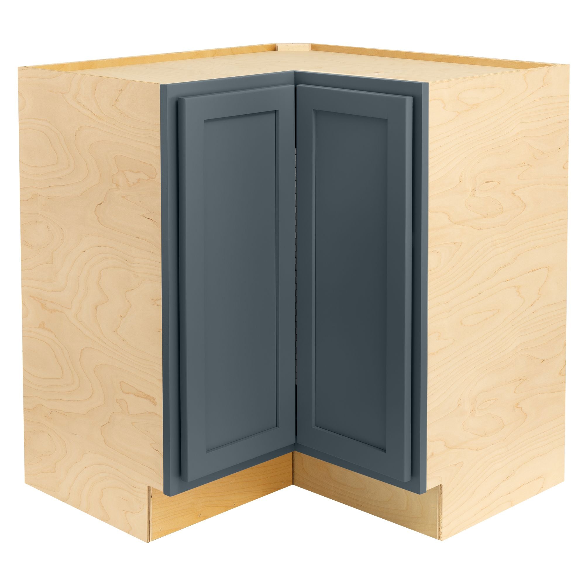 RV Lazy Susan Base Cabinet | Needlepoint Navy