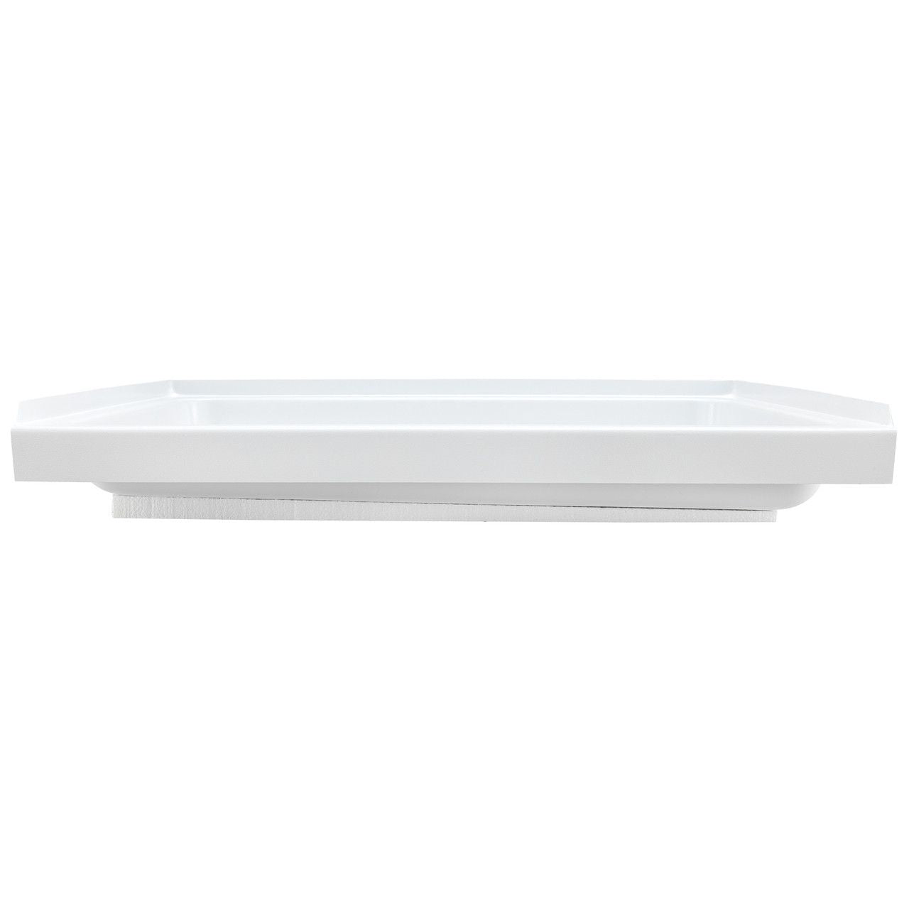 RV Shower Pan 32" x 24" x 5" Left Drain | White