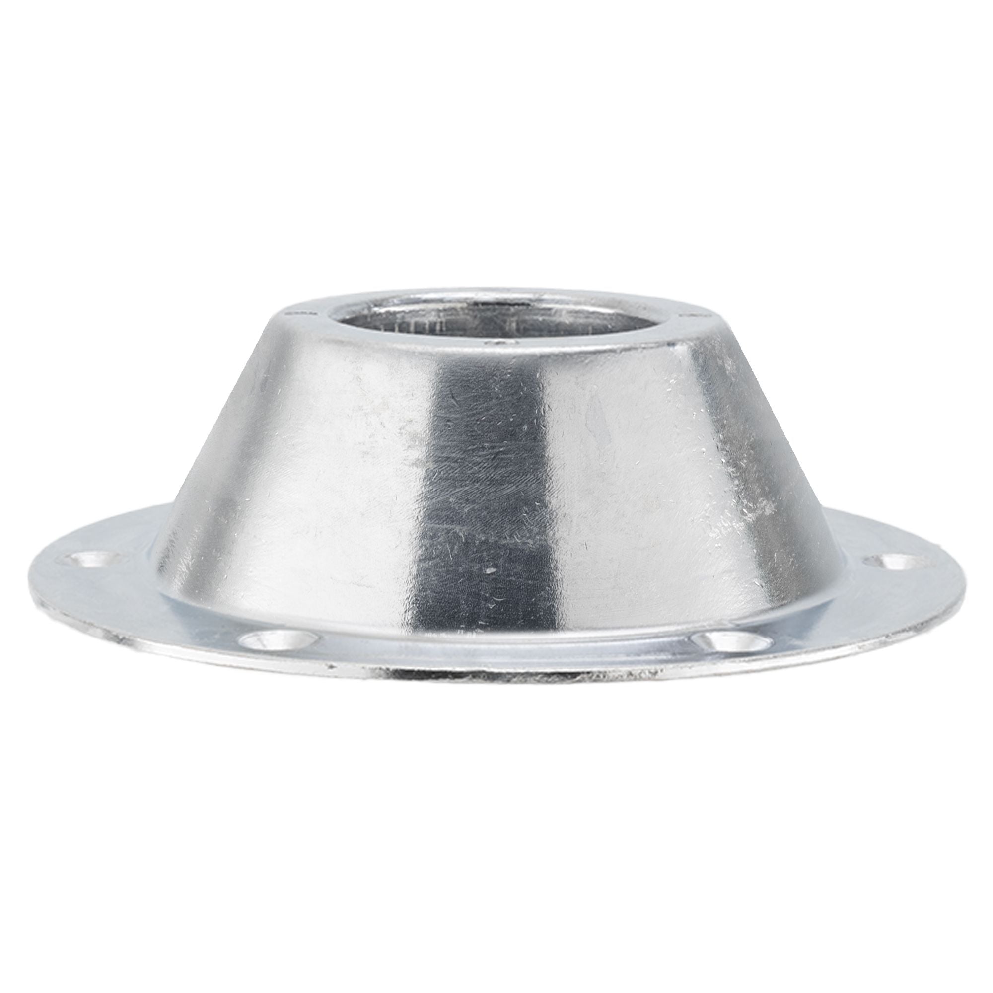 RV Table Pedestal Standard Round | Metal | Black and Chrome