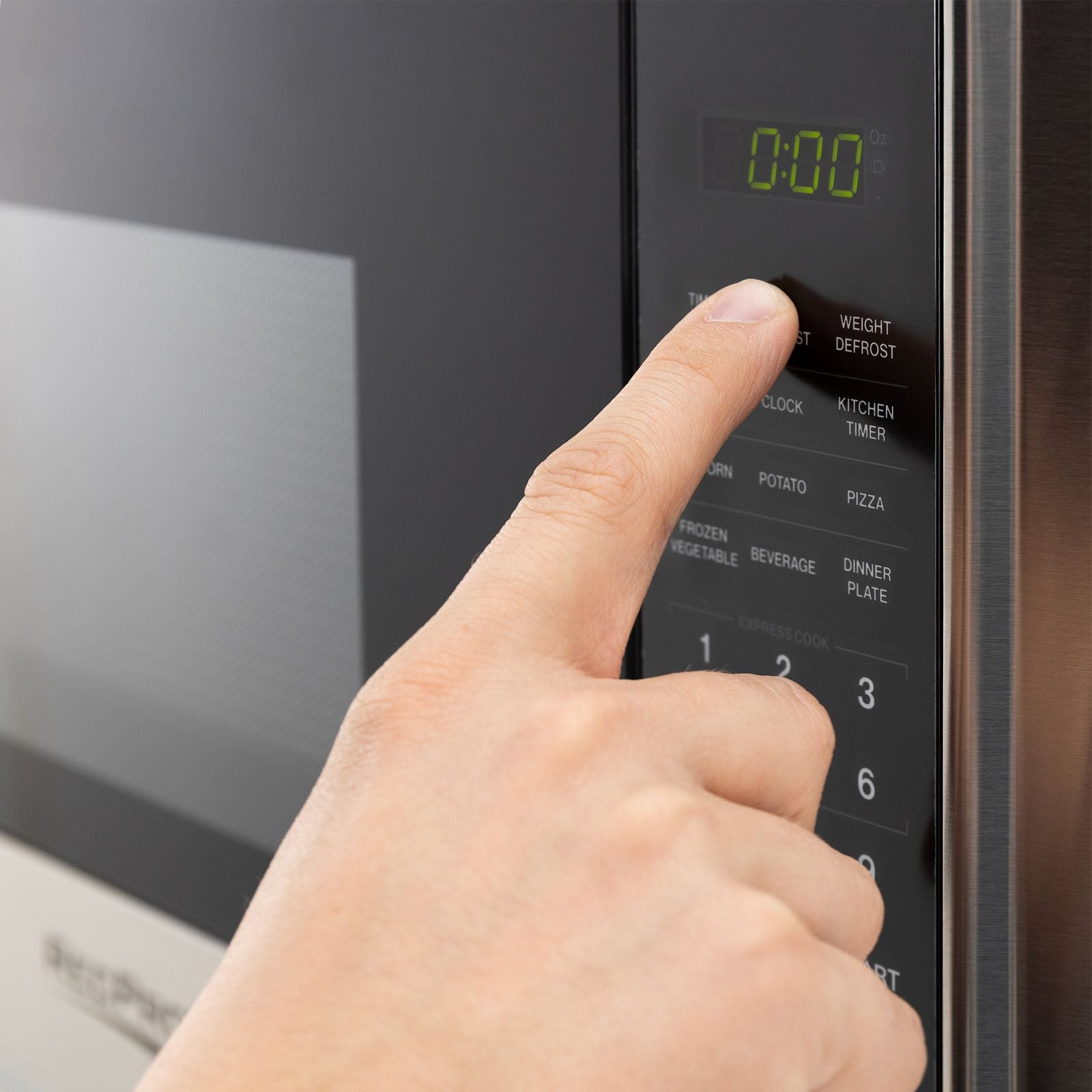 RecPro RV Microwave 1.0 CF. | Stainless Steel | Replaces Greystone and High Pointe