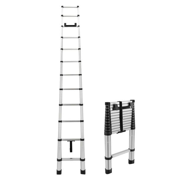 RV Telescoping Ladder 12' 5" Compatible with Lippert On-The-Go Prepped Units