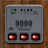 RV KIB Tank Sensor Monitor Panel M23