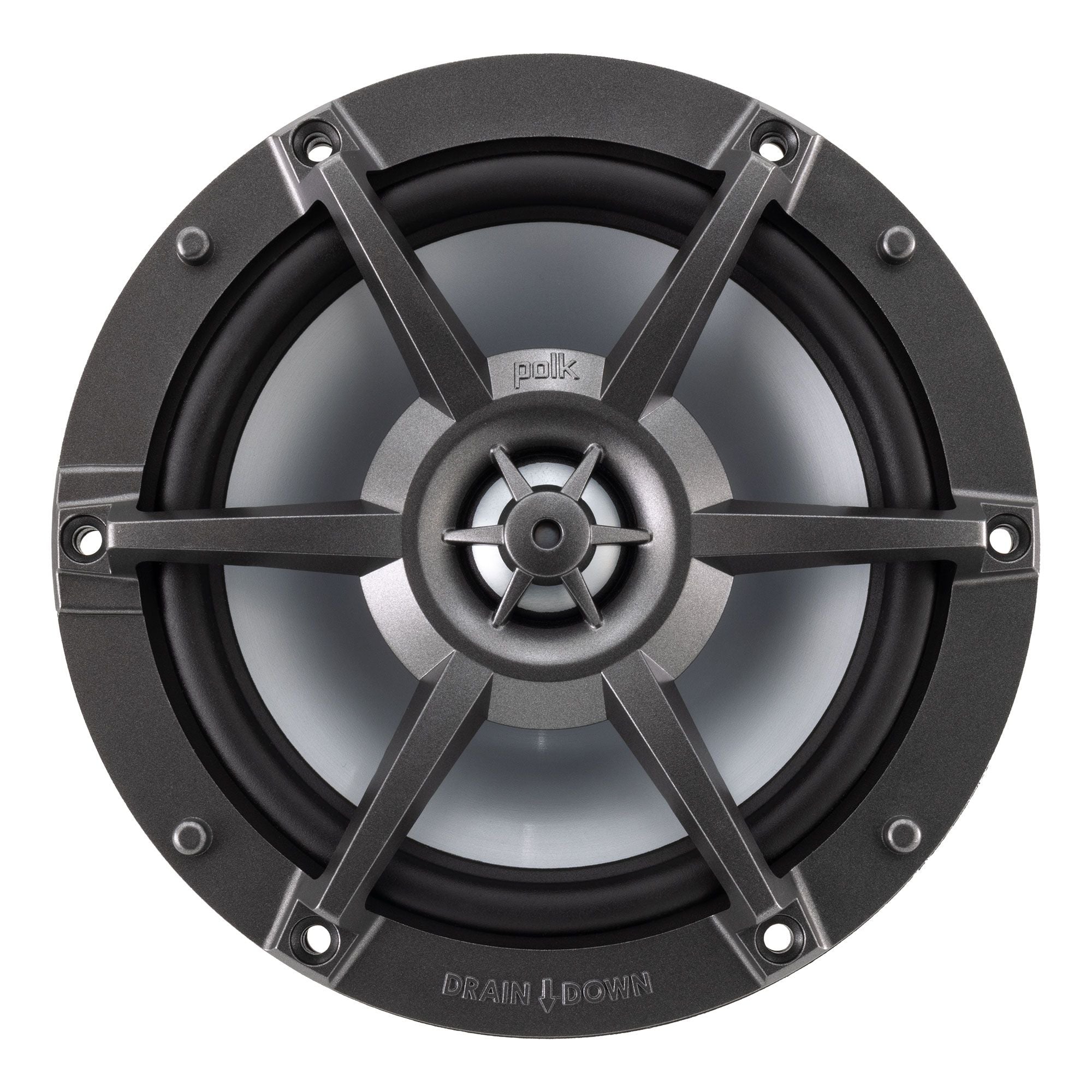 Marine Speaker 6" Coaxial Indoor/Outdoor | Water-Resistant | RGB LED Lighting