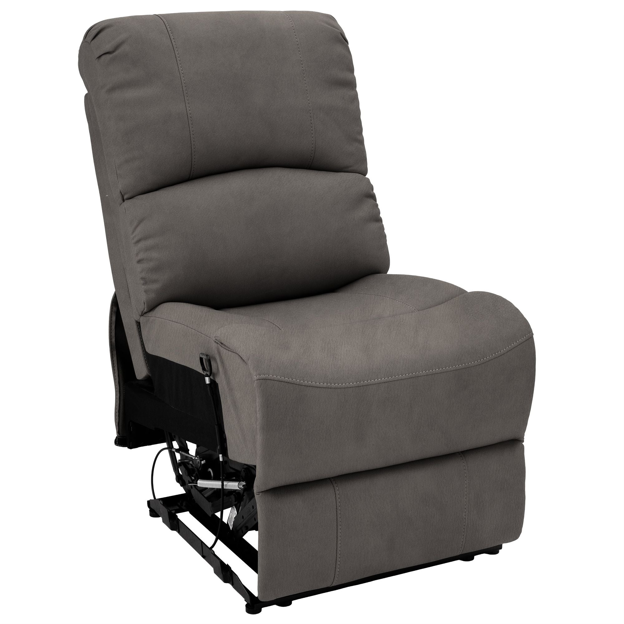 RV Sofa 22" Fold Down Center Console with Cupholders and USB-A and USB-C Outlets