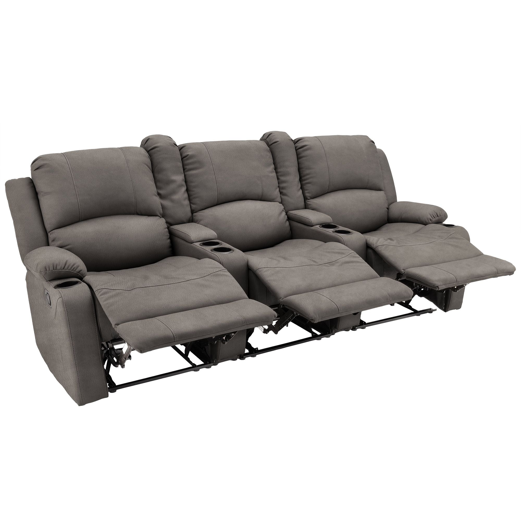 RV Wall Hugger Sofa 94" Manual Reclining Theater Seats