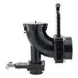 RV Waste Valve Dual Heel Elbow 3" Hub x 1 ½" Hub