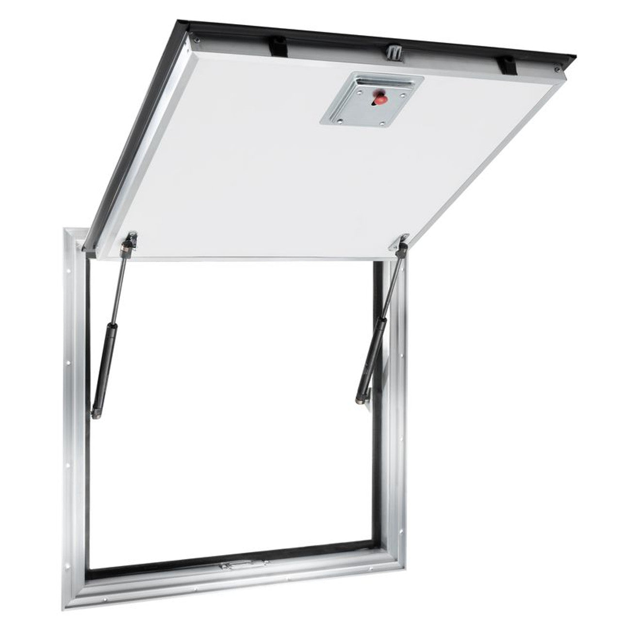 RV Compartment Door | Square  White Centered  | 24" X 24"