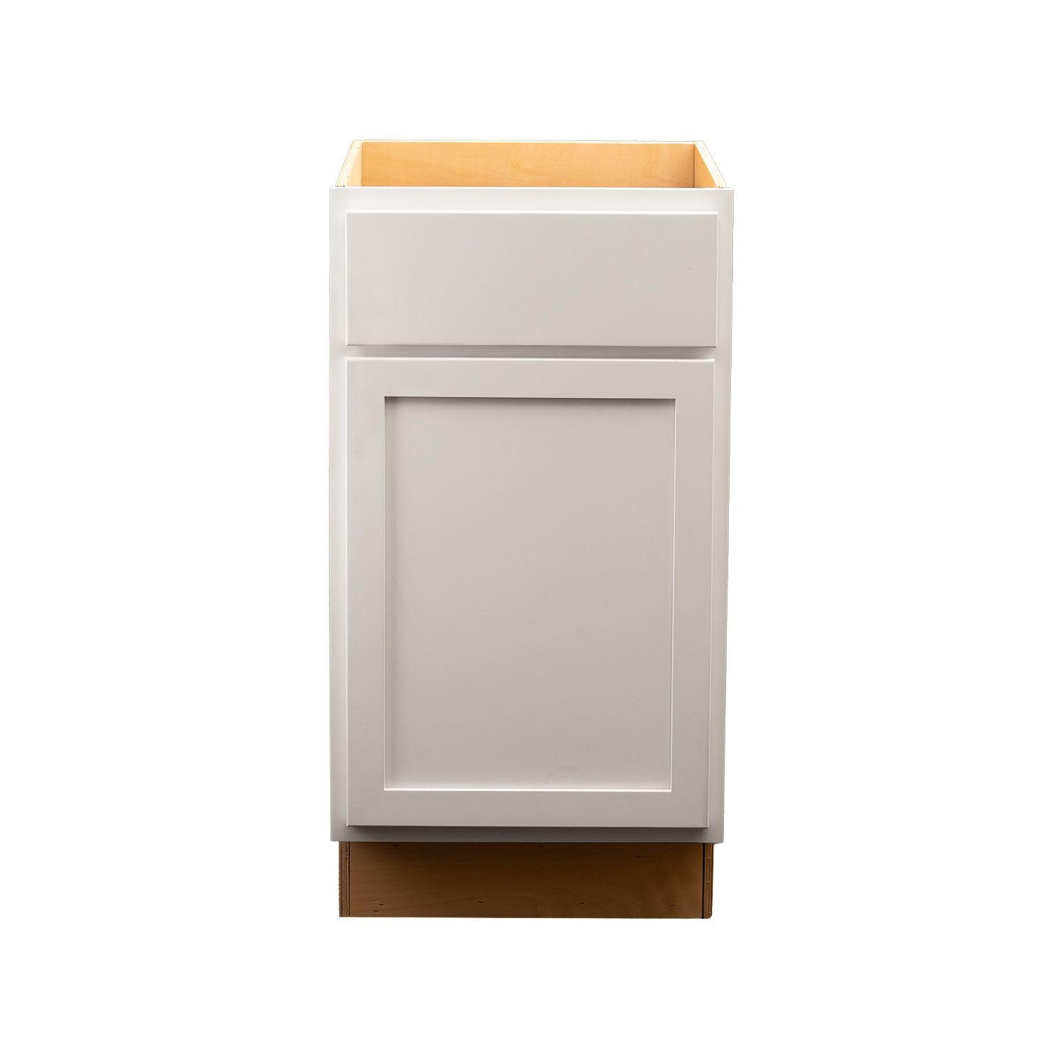 RV Waste Basket Base Cabinet | Pure White