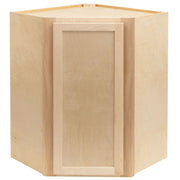 RV Corner Wall Cabinet | Unfinished Maple