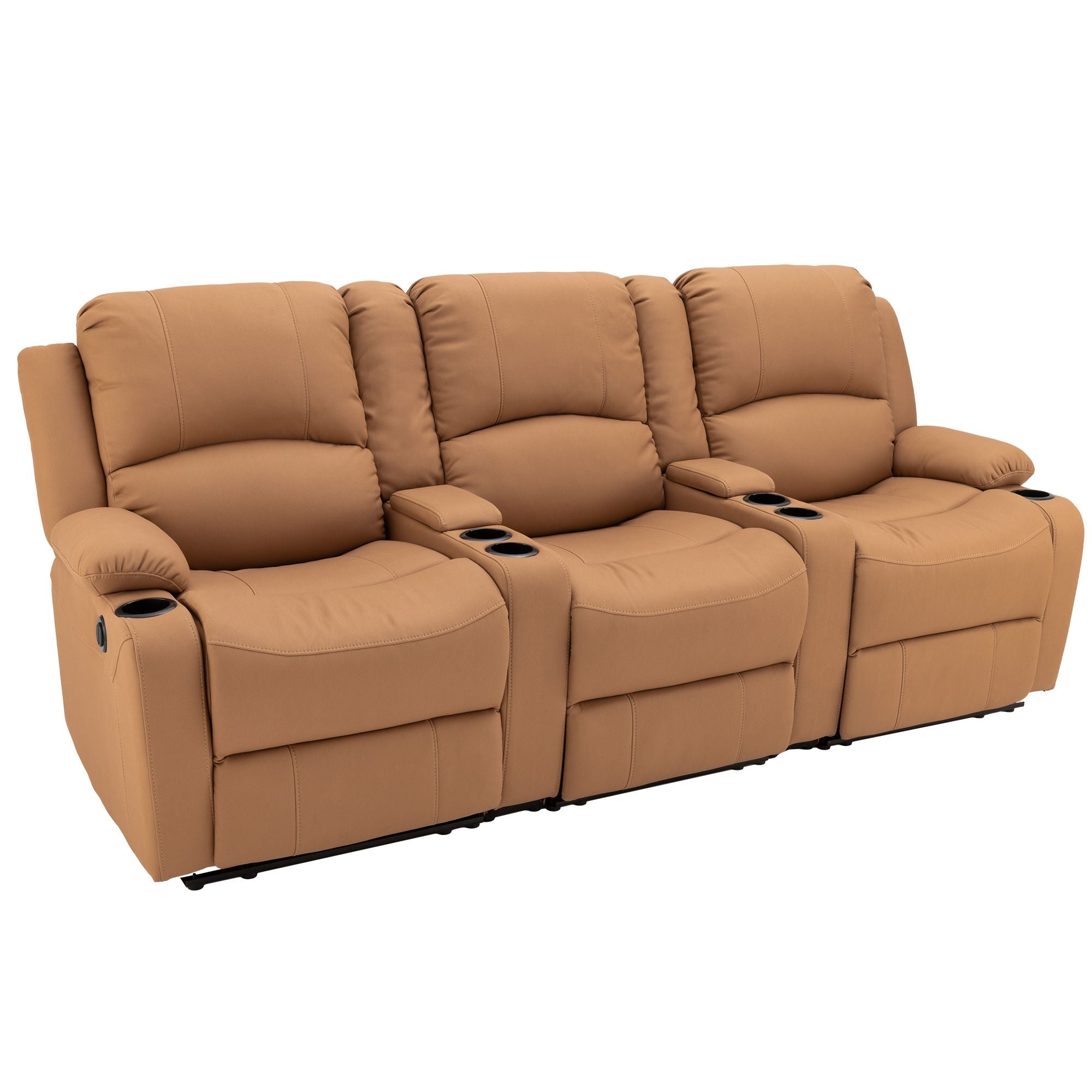 RV Wall Hugger Sofa 94" Powered Reclining Theater Seats