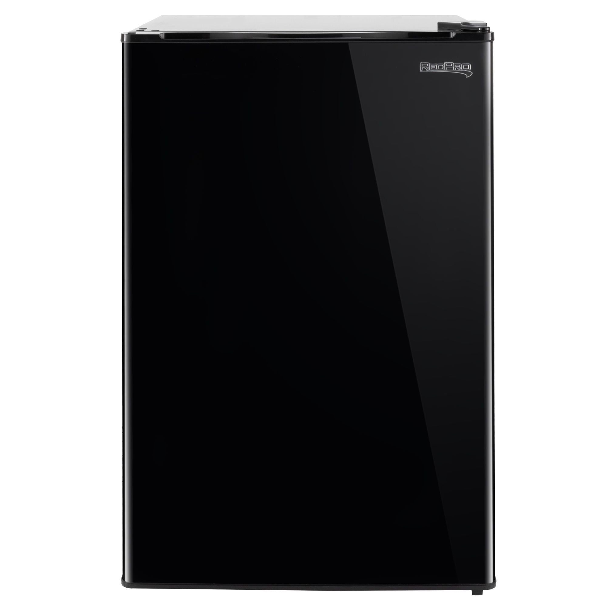 RecPro RV Refrigerator | 12 V | 3.3 Cubic Feet | Black