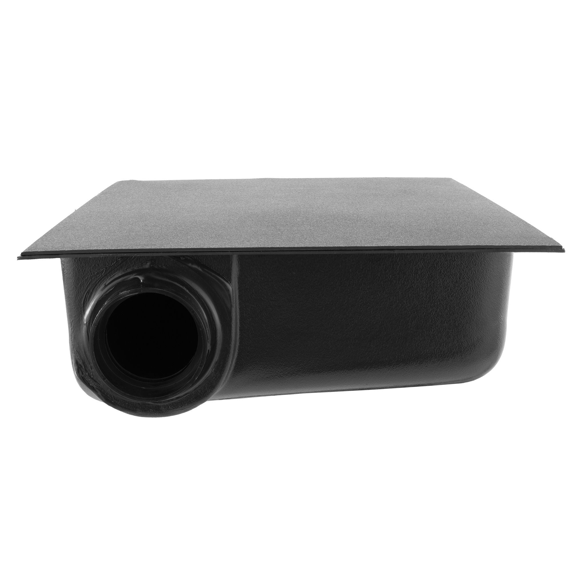 RV Black Water Tank Left Hand Drain 8 Gallon | 19 ⅝" x 17 ⅜" x 6"