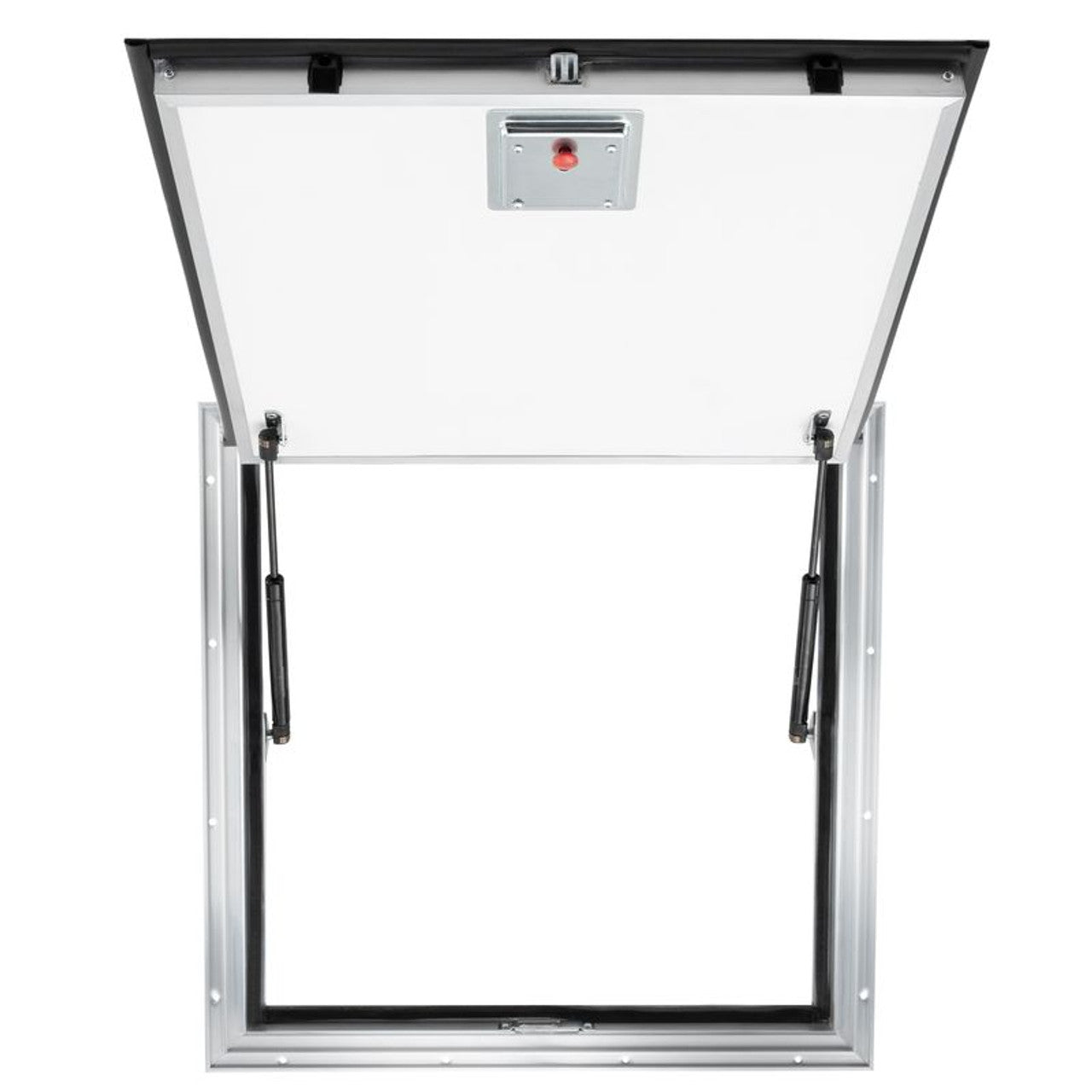 RV Compartment Door | Square  White Centered  | 24" X 24"