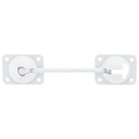 RV / Trailer T-Style Hook and Keeper Door Holder for  | 6" Hook | White