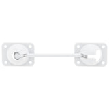 RV / Trailer T-Style Hook and Keeper Door Holder for  | 6" Hook | White