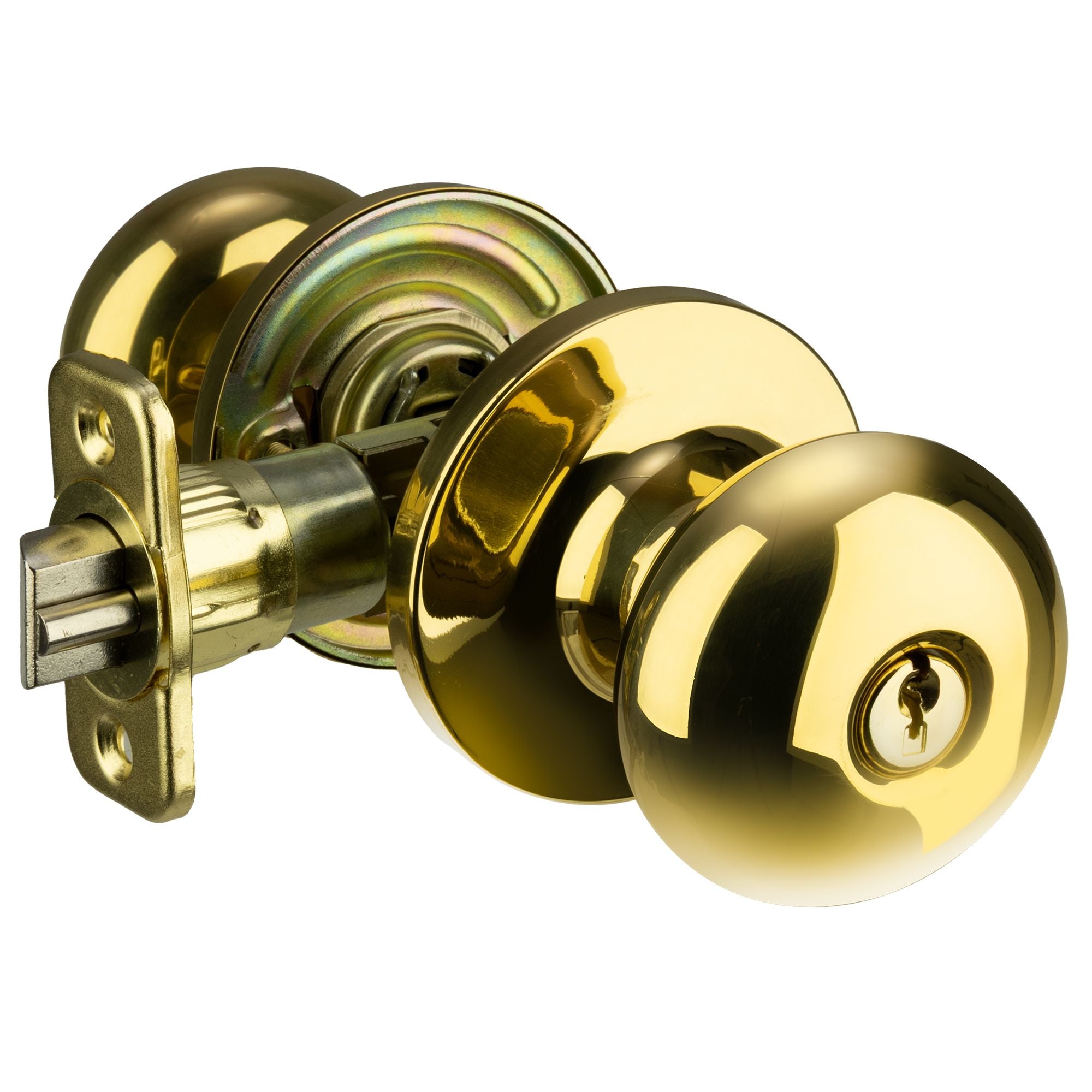 Ultra Security Entry Lock Set | Brass | P/N 85730