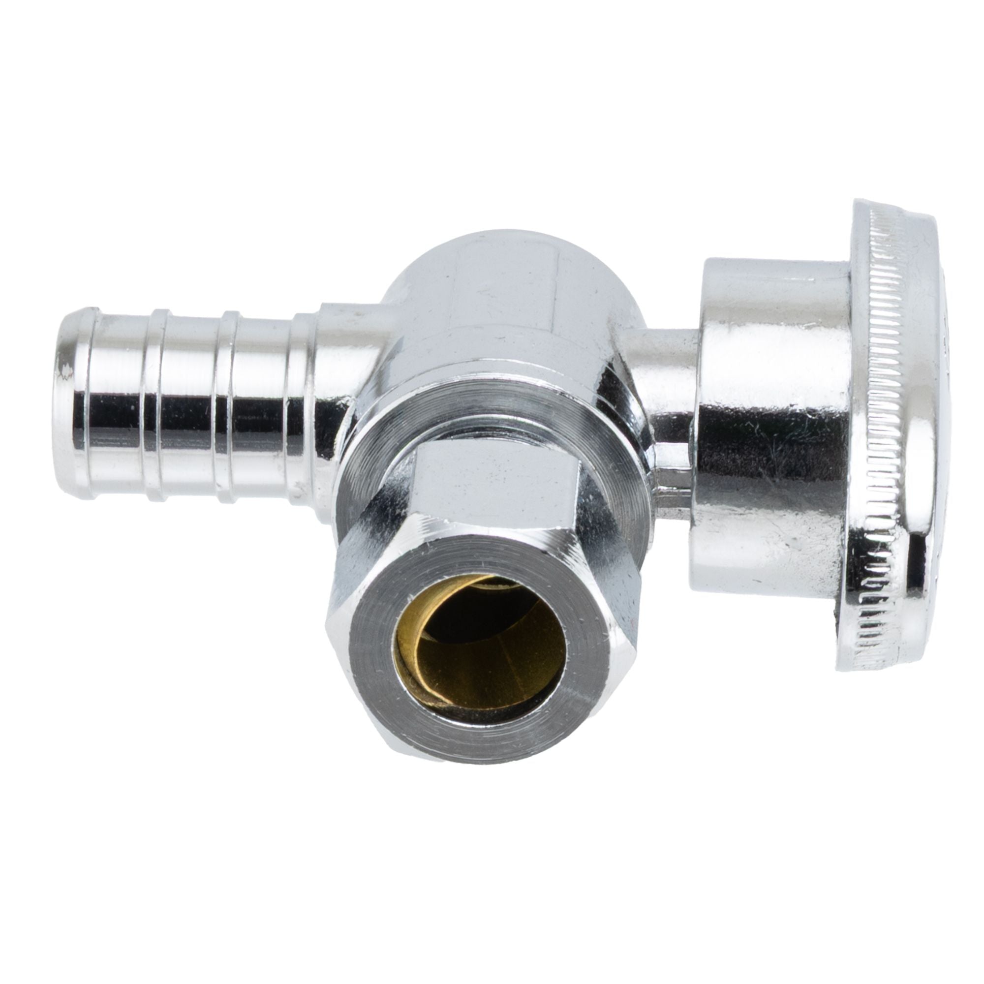 1/2" PEX Angle Stop |  1/4 Turn | Lead Free