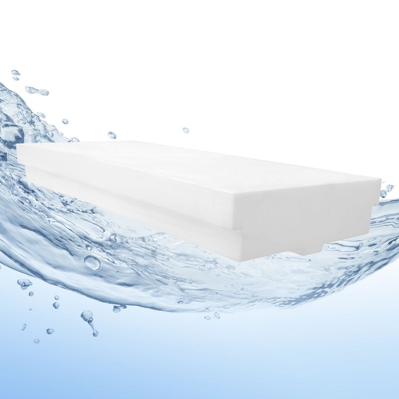 RV Fresh Water Tank 50 Gallon | 63" x 27 ½" x  9" | NSF Certified and BPA Free VR27638W (without fittings)