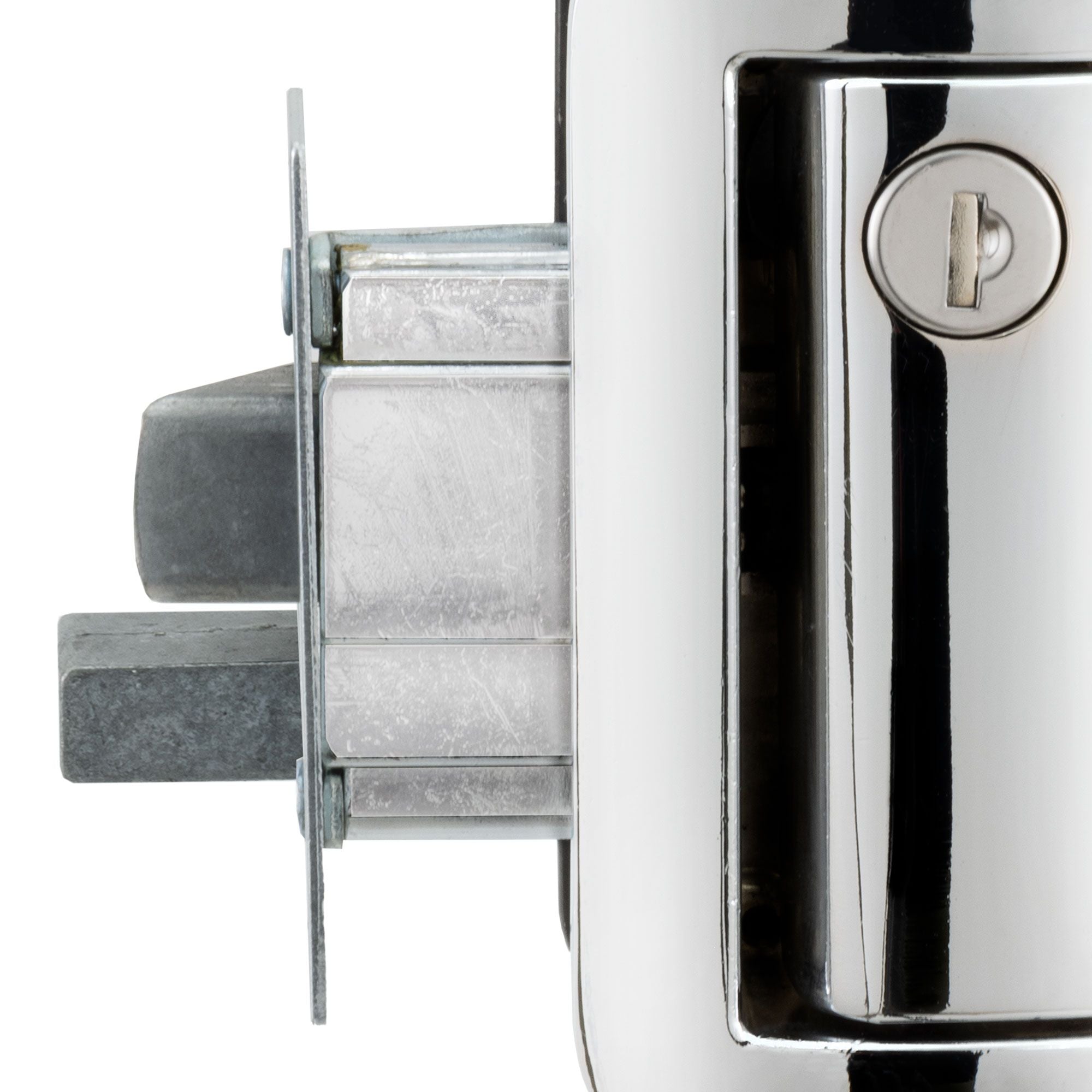 RV Door Lock | Paddle Entry with Deadbolt | Chrome