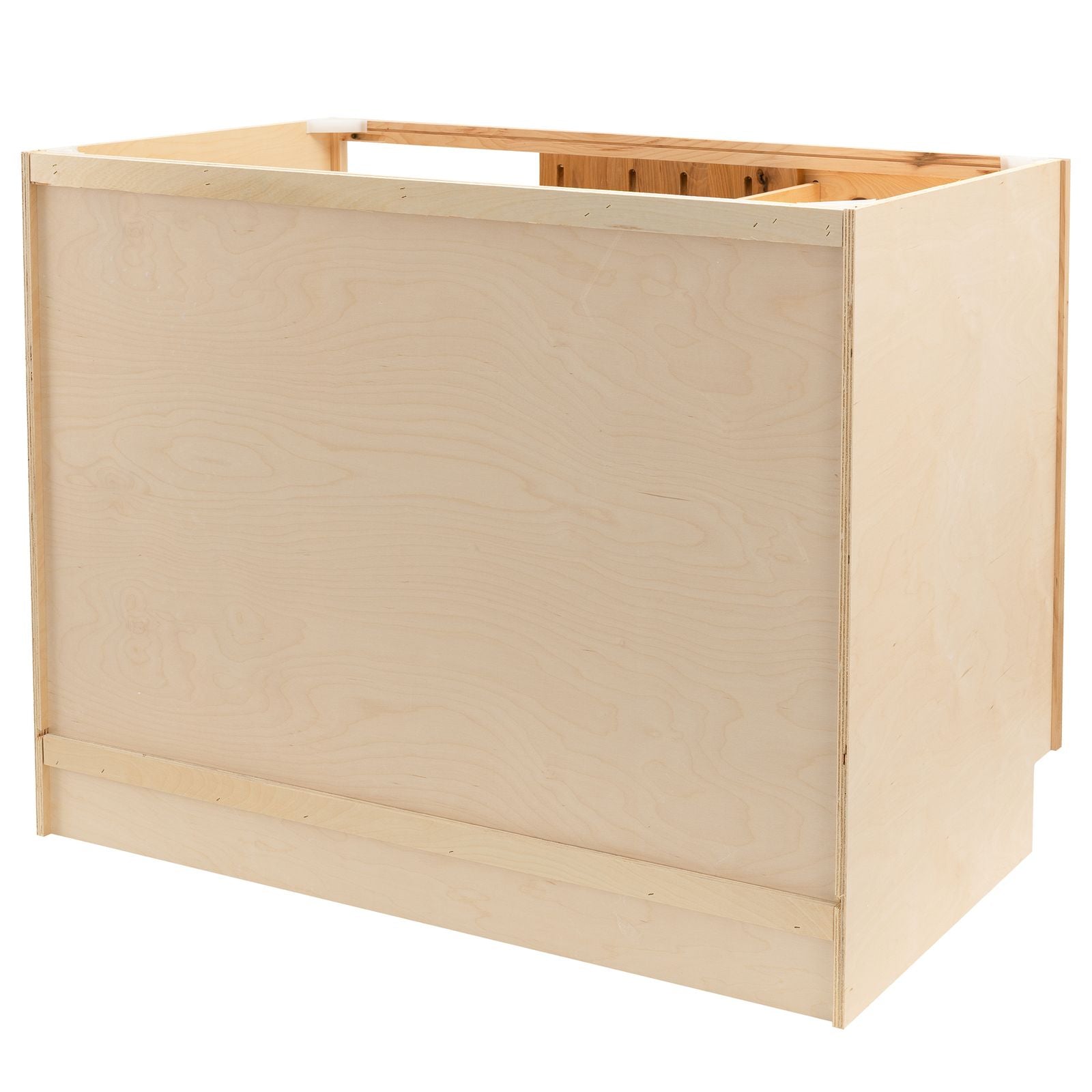 RV Blind Base Corner Cabinet | Rustic Hickory