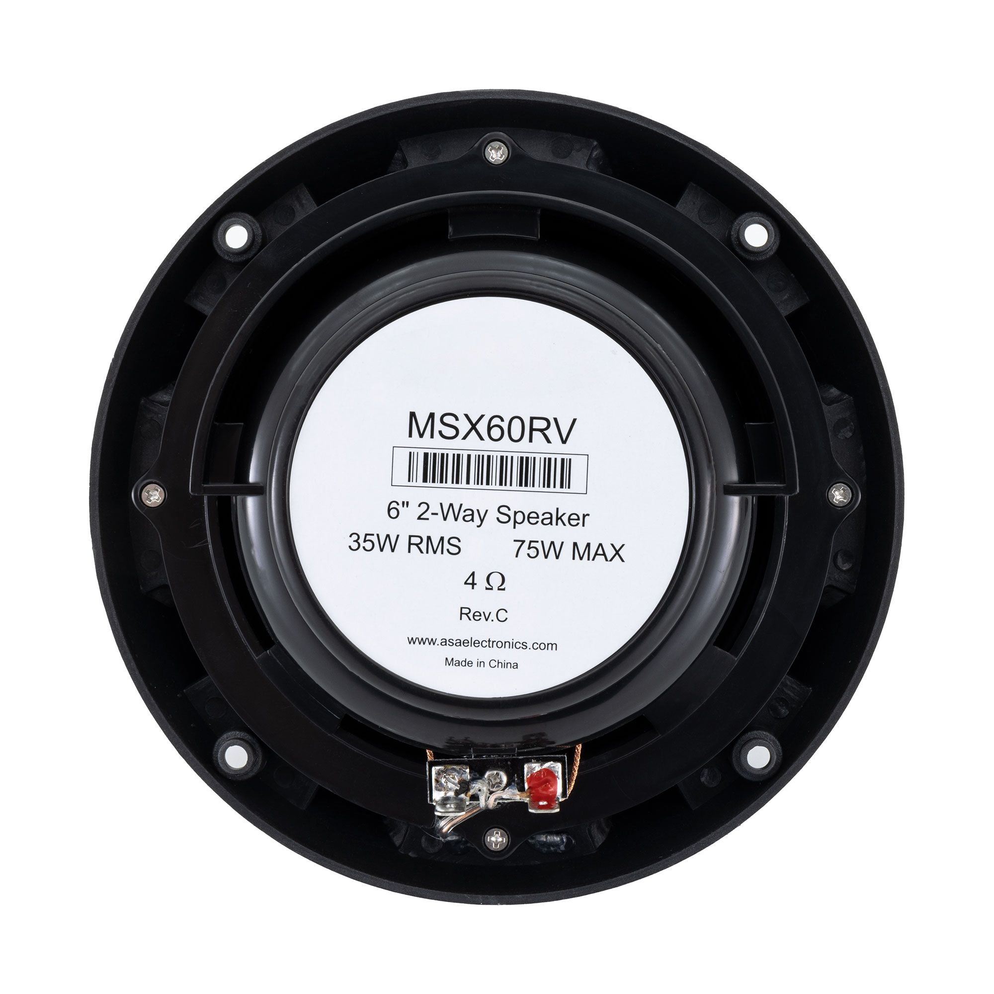 Marine Outdoor Speaker 6.5" | Waterproof | Graphite