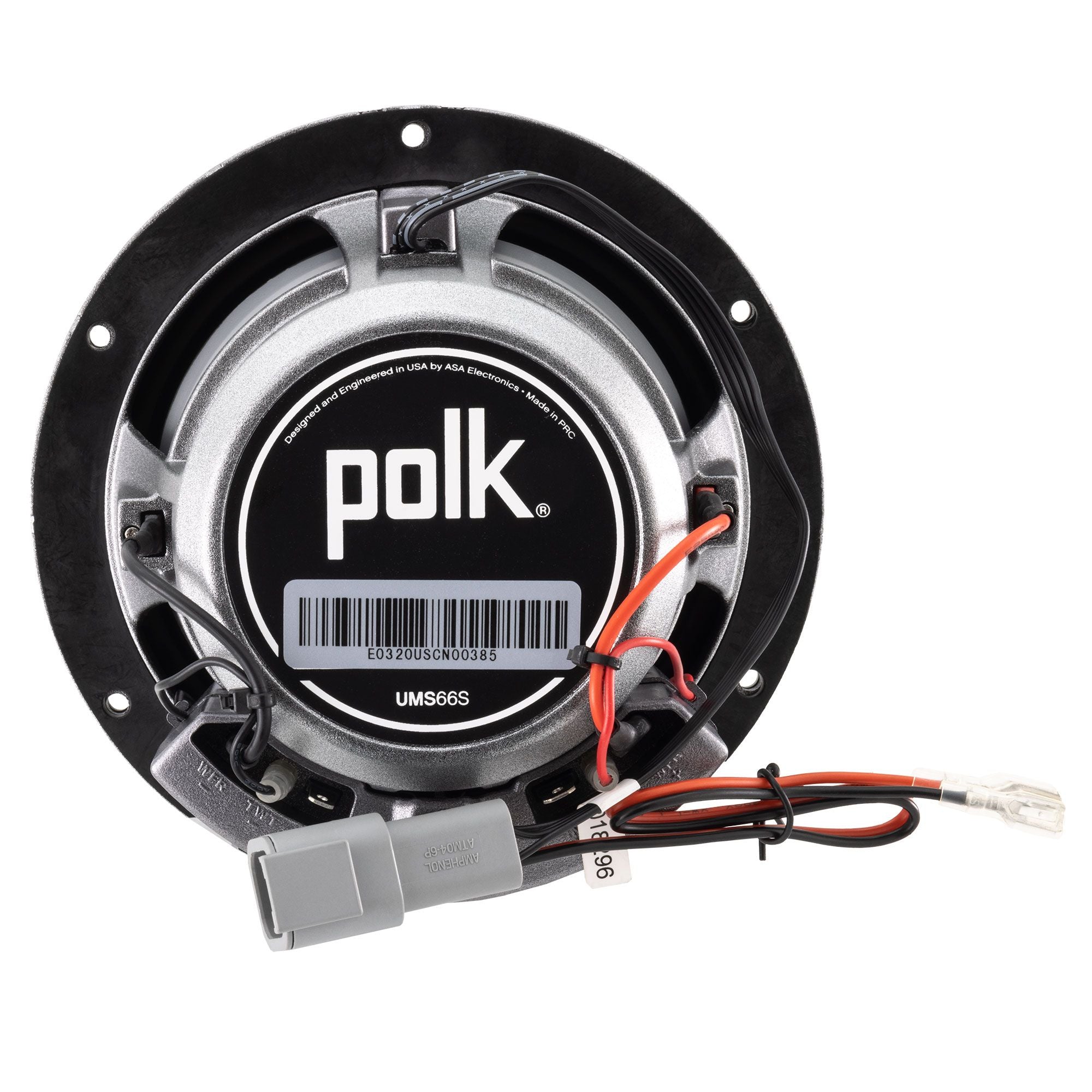 Marine Speaker 6" Coaxial Indoor/Outdoor | Water-Resistant | RGB LED Lighting